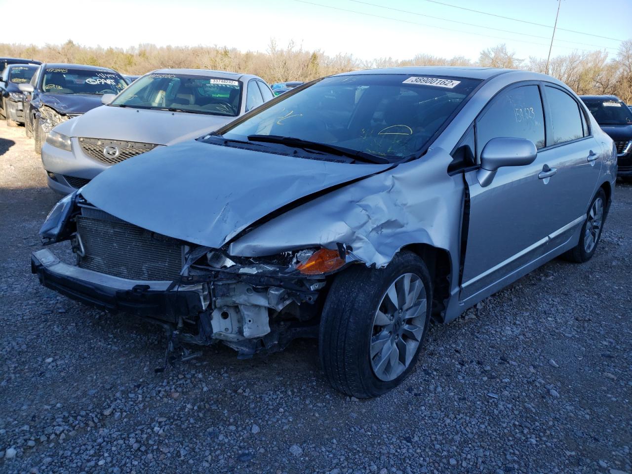 Photo 2 from auction – 2010 HONDA CIVIC EX with VIN 19XFA1F8XAE087313