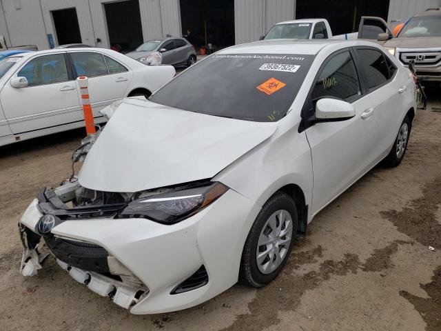 Photo 2 from auction – 2017 TOYOTA COROLLA LE with VIN 5YFBPRHEXHP609378