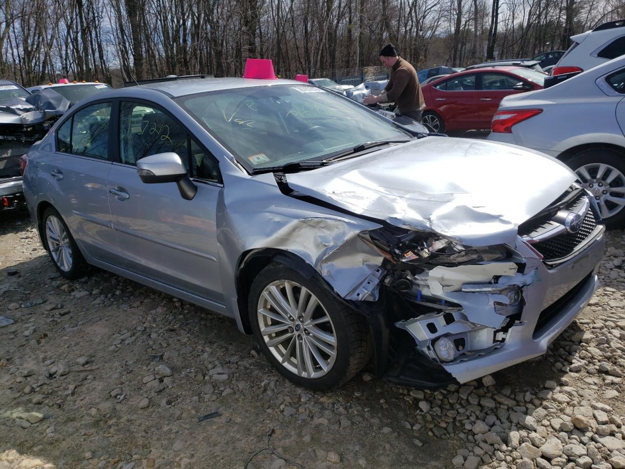 SUBARU IMPREZA LI 2015 with VIN JF1GJAM63FH004771 - Photo from auction