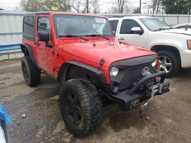 JEEP WRANGLER S 2015 with VIN 1C4AJWAG4FL688642 - Photo from auction