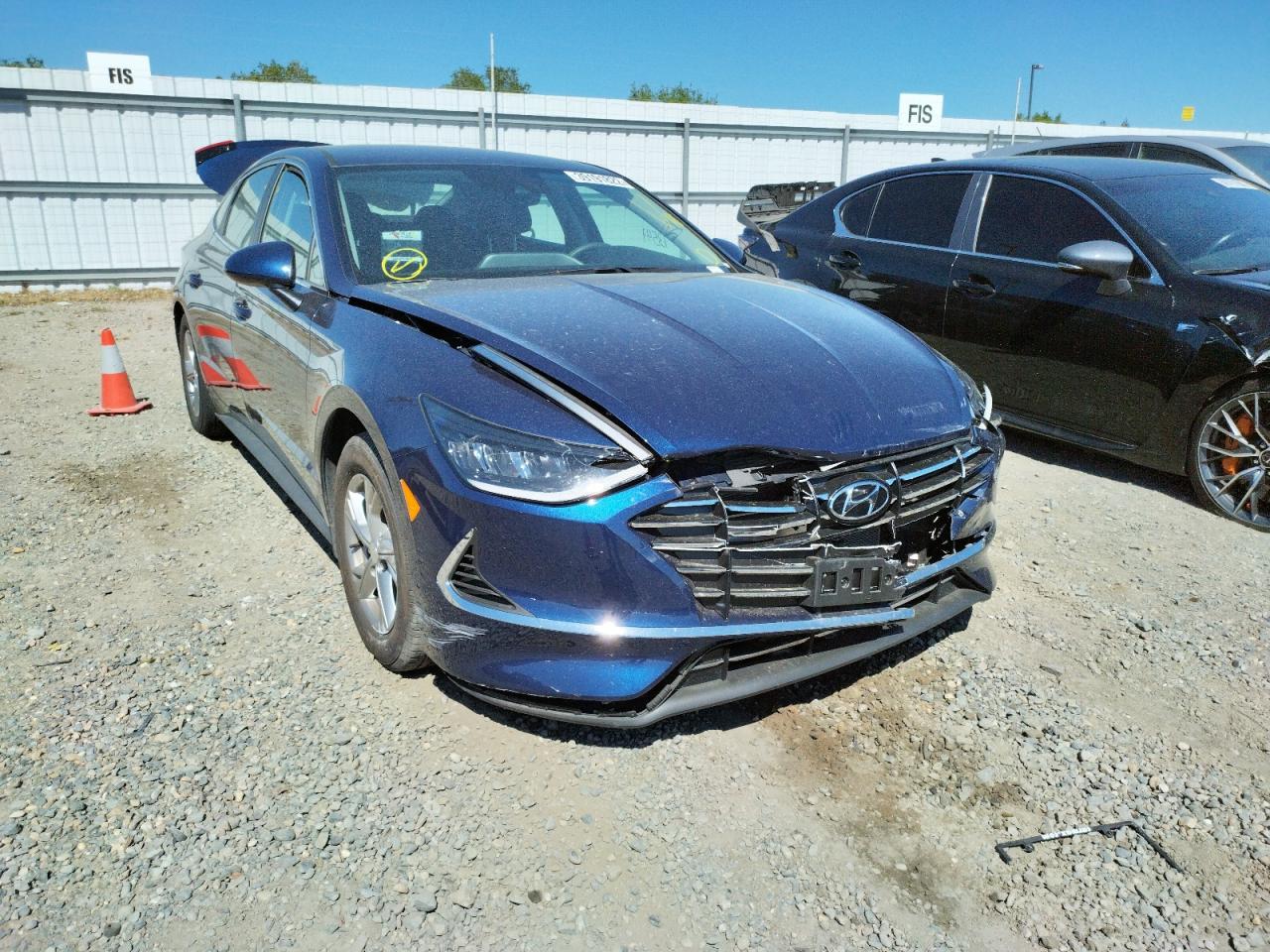 Photo 1 from auction – 2021 HYUNDAI SONATA SE with VIN 5NPEG4JA2MH076635