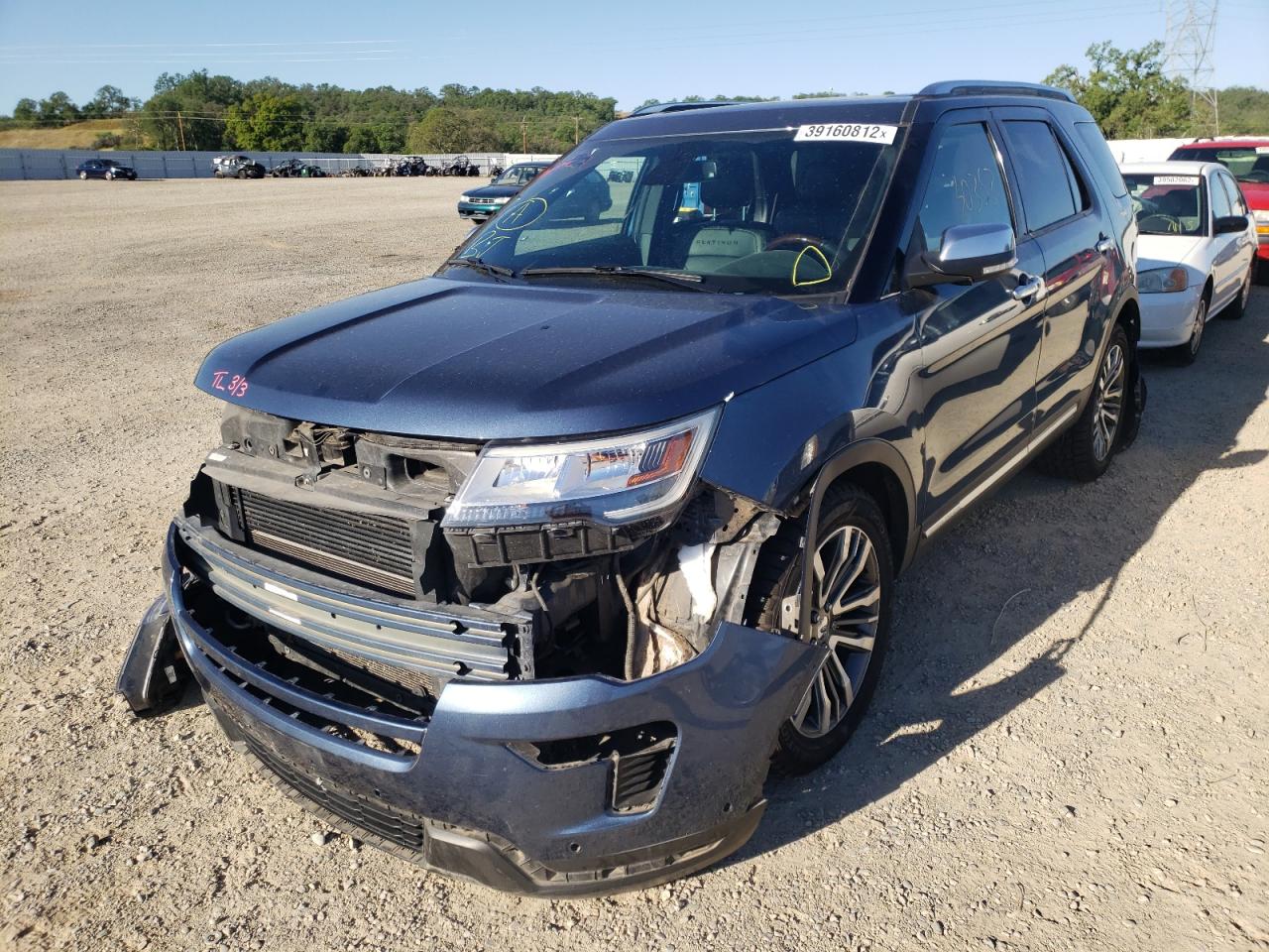 Photo 2 from auction – 2018 FORD EXPLORER P with VIN 1FM5K8HT9JGC55800