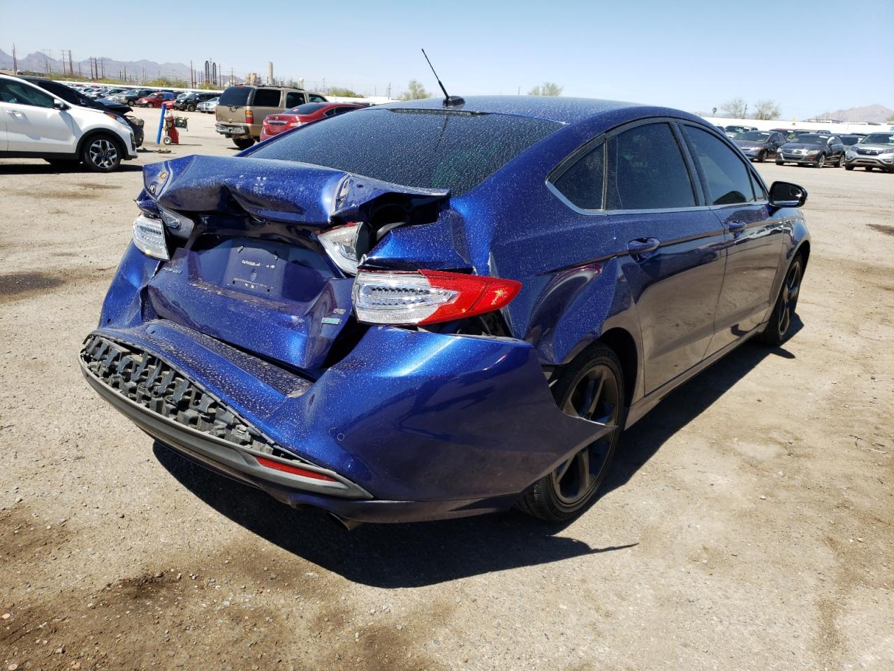 Photo 4 from auction – 2014 FORD FUSION SE with VIN 3FA6P0HDXER170229