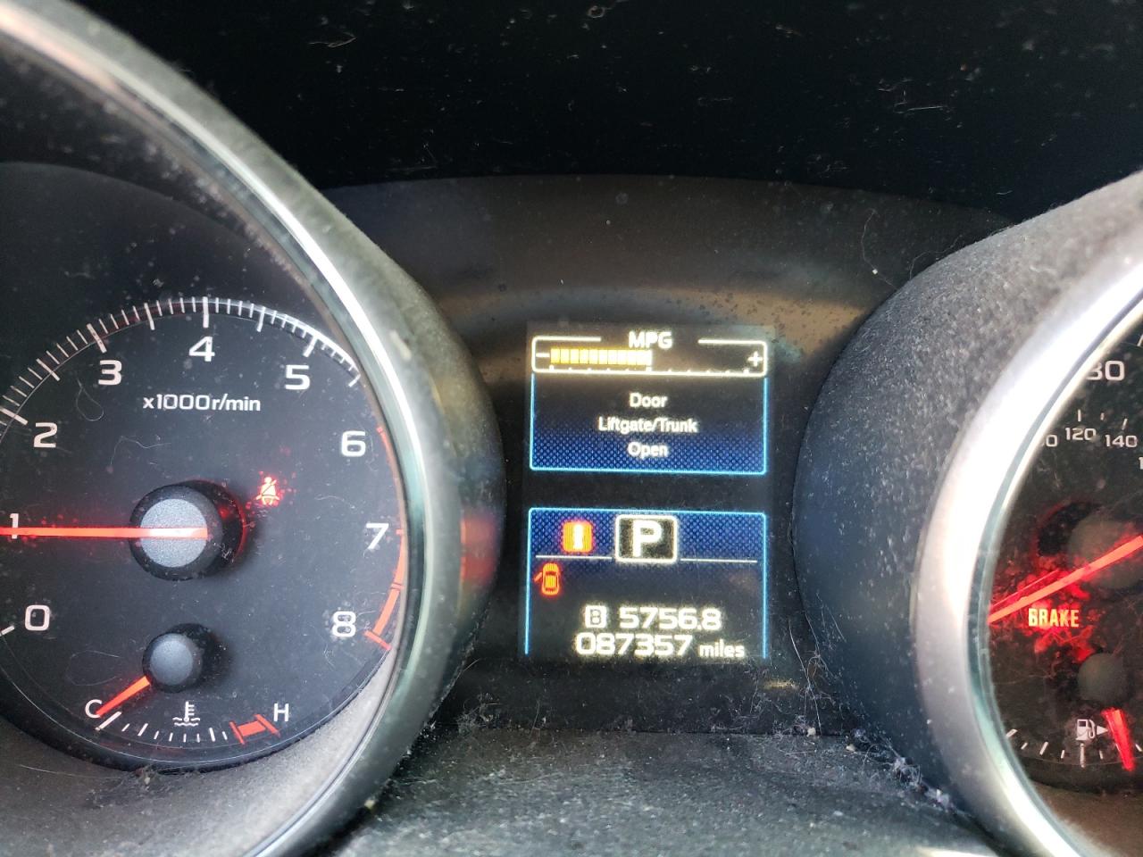 Photo 8 from auction – 2015 SUBARU OUTBACK 2. with VIN 4S4BSBACXF3244197