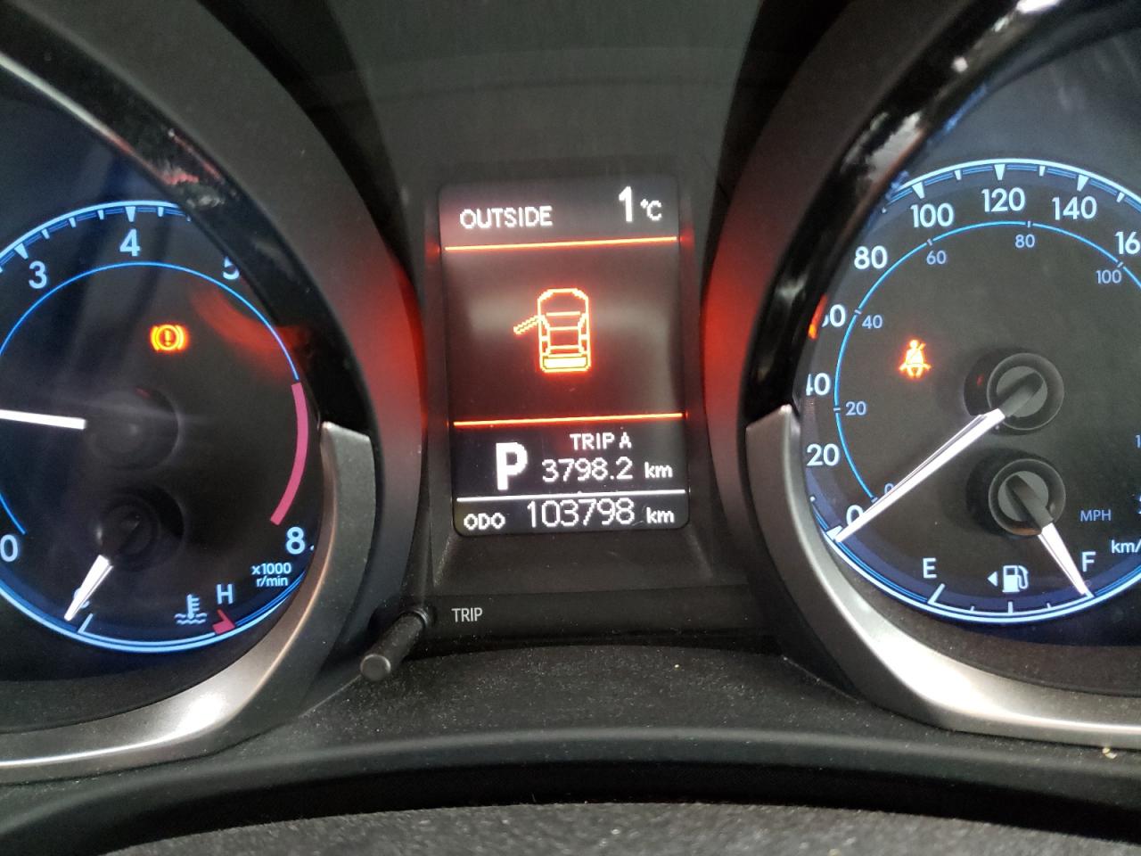 Photo 13 from auction – 2016 TOYOTA COROLLA L with VIN 2T1BURHE6GC585605