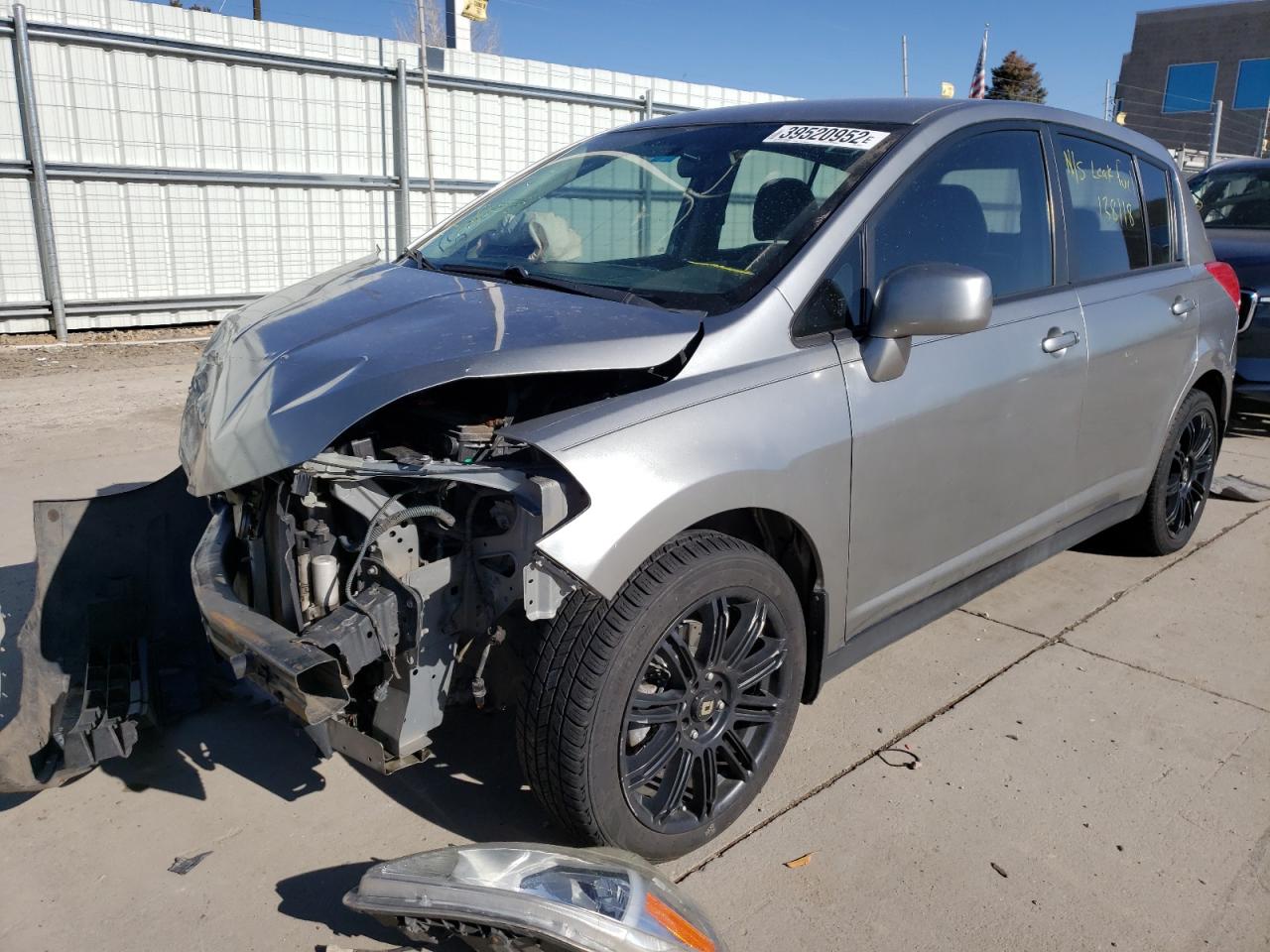 Photo 2 from auction – 2008 NISSAN VERSA S with VIN 3N1BC13E38L422911