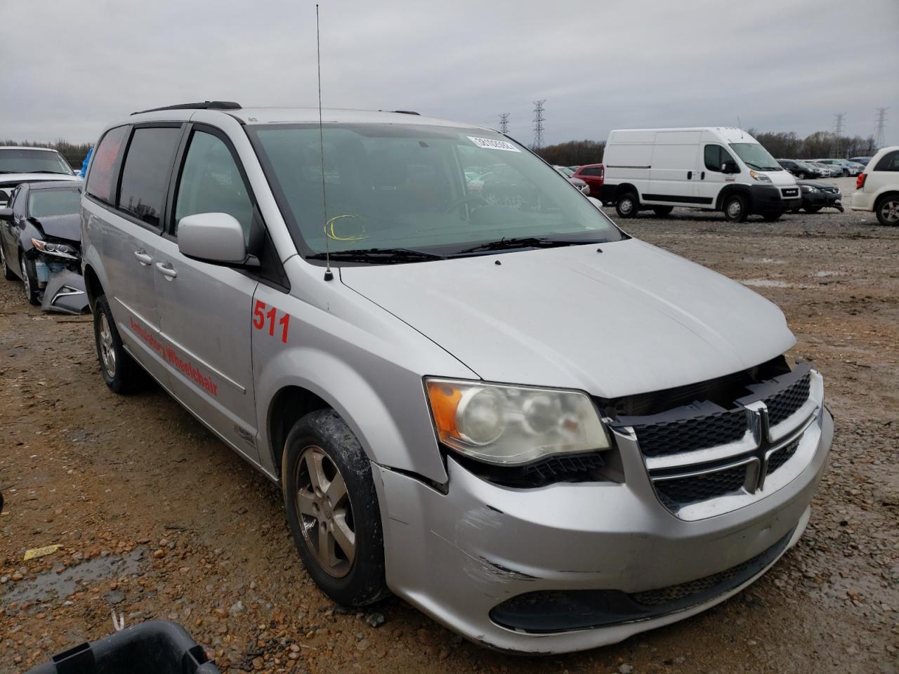 DODGE GRD CARAVA 2012 with VIN 2C4RDGCG1CR129775 - Photo from auction