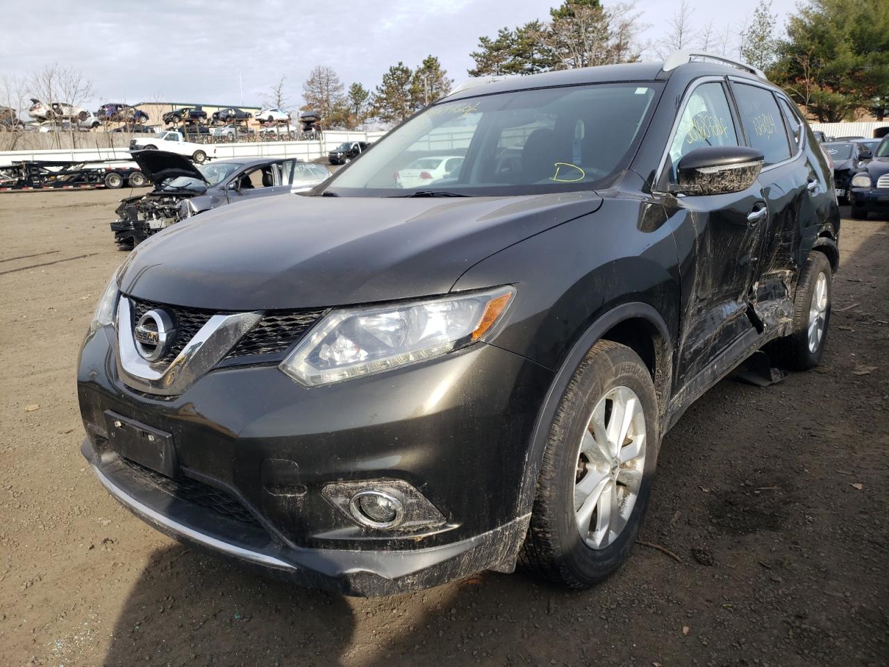 Photo 2 from auction – 2014 NISSAN ROGUE S with VIN 5N1AT2MV6EC784294