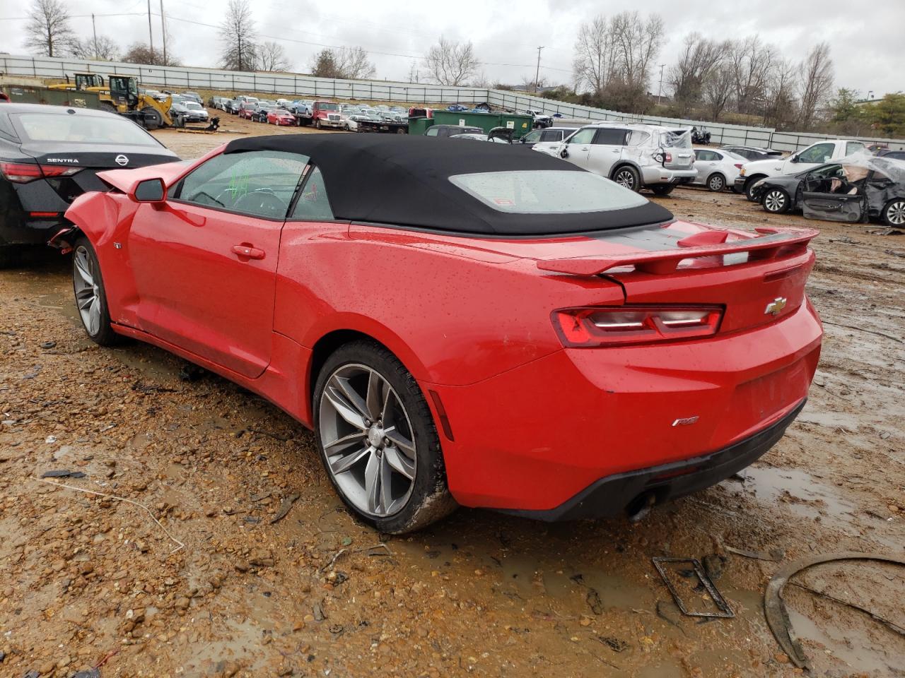 Photo 3 from auction – 2017 CHEVROLET CAMARO LT with VIN 1G1FB3DXXH0116131