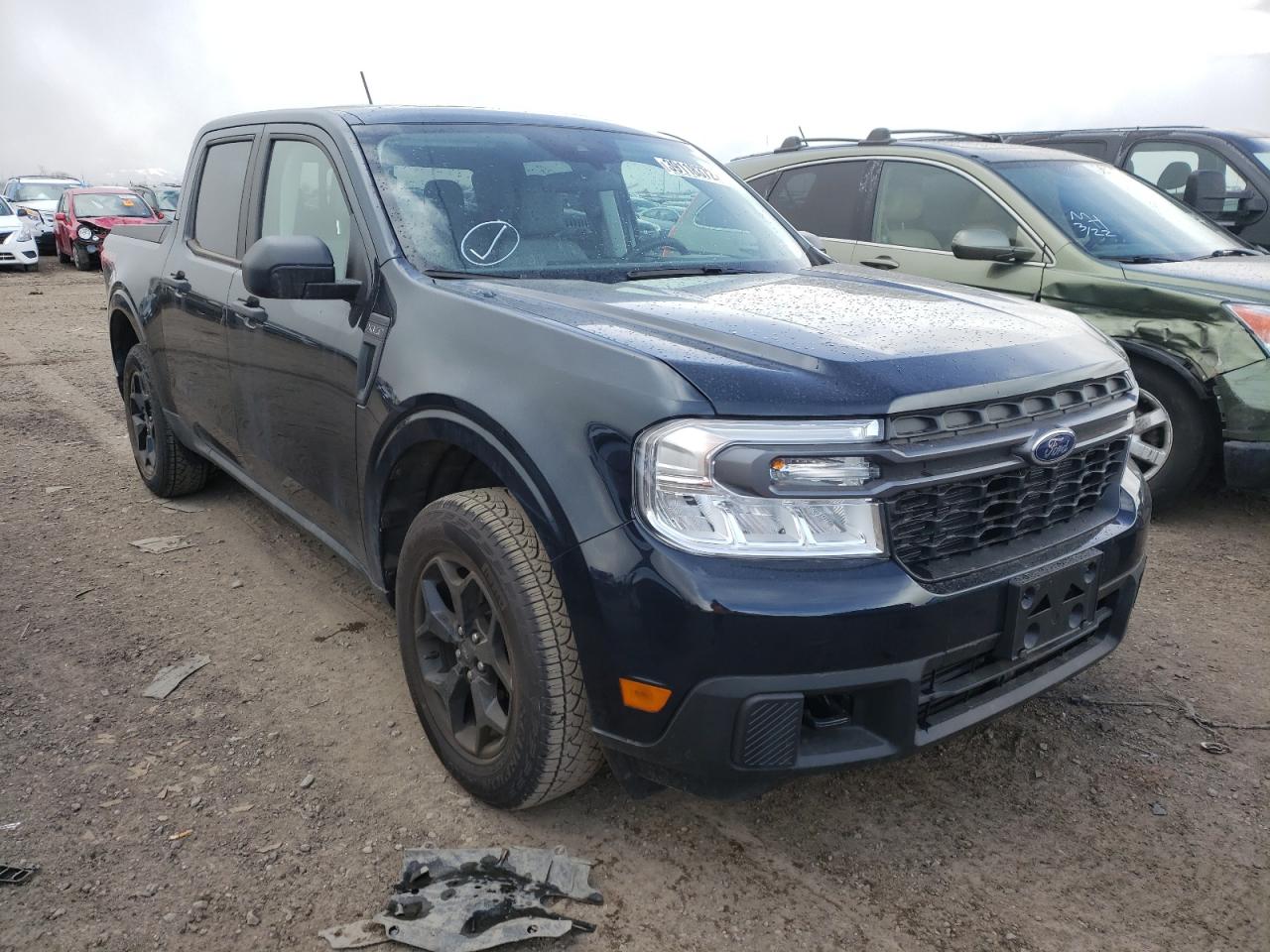FORD MAVERICK X 2022 with VIN 3FTTW8F95NRA23300 - Photo from auction