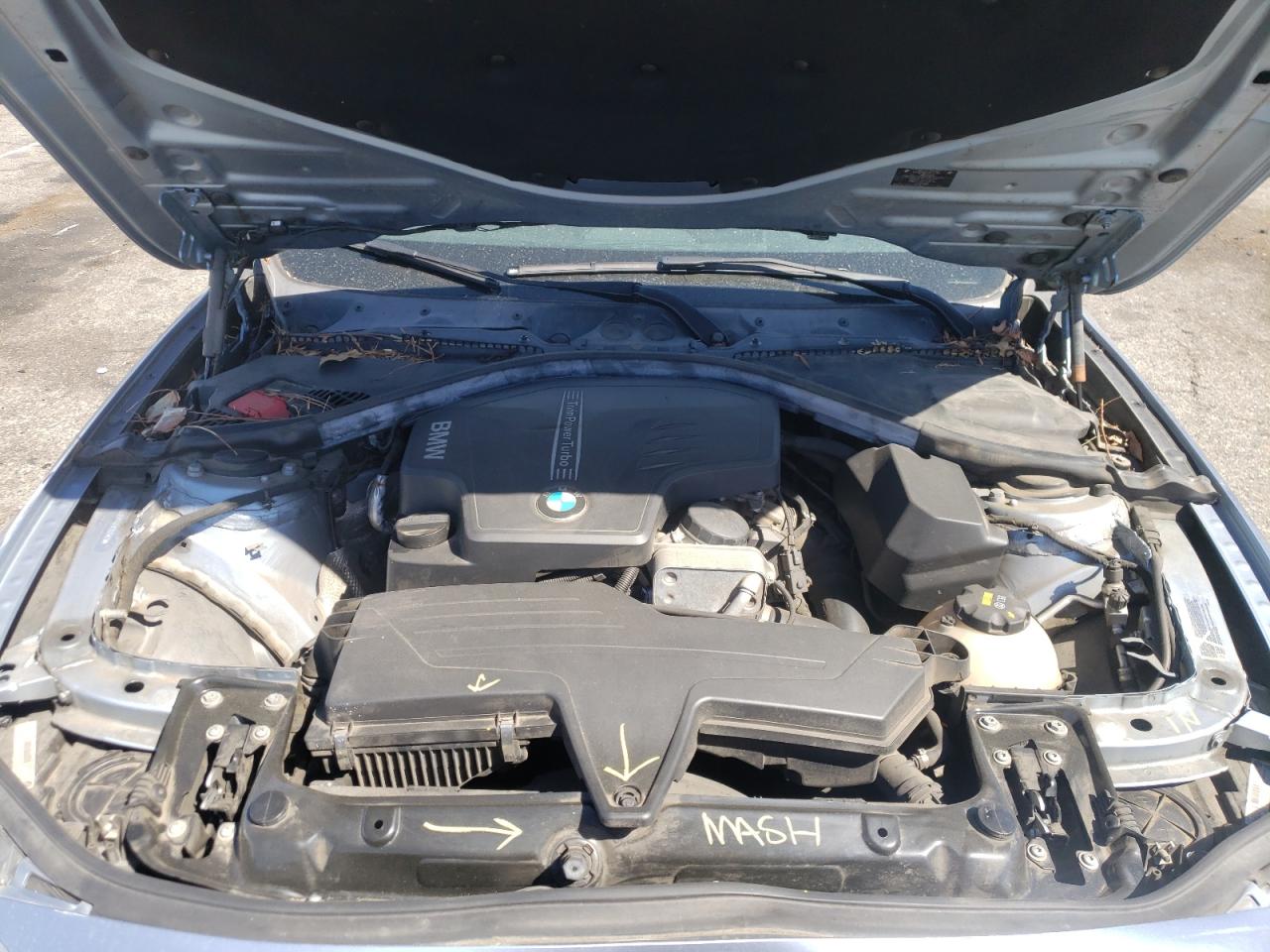 Photo 7 from auction – 2015 BMW 320 I with VIN WBA3B1G54FNT02592