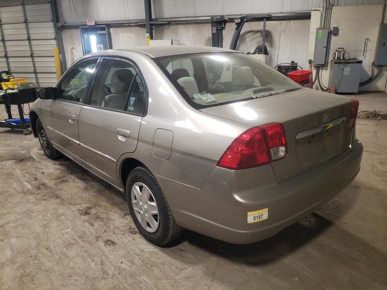 Photo 3 from auction – 2003 HONDA CIVIC LX with VIN 2HGES16573H536423