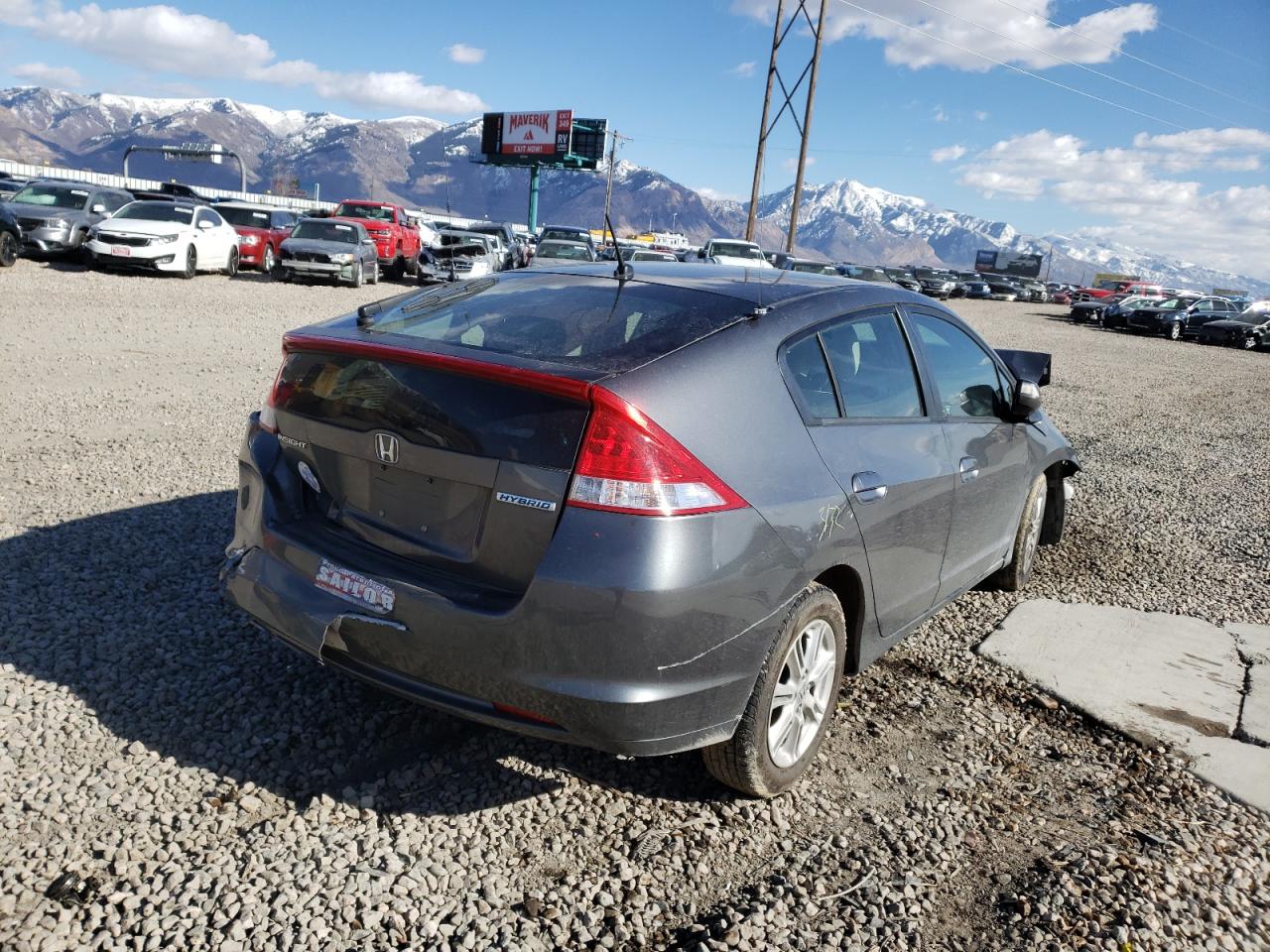 Photo 4 from auction – 2010 HONDA INSIGHT with VIN JHMZE2H70AS002597