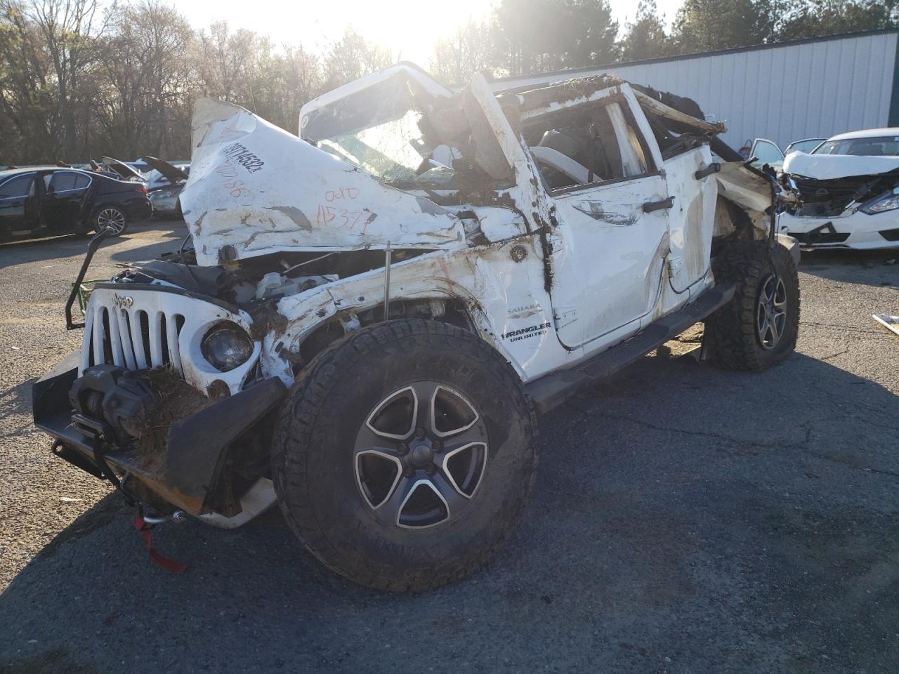 Фото 2 с аукциона – 2015 JEEP WRANGLER U с VIN 1C4BJWEG2FL700186