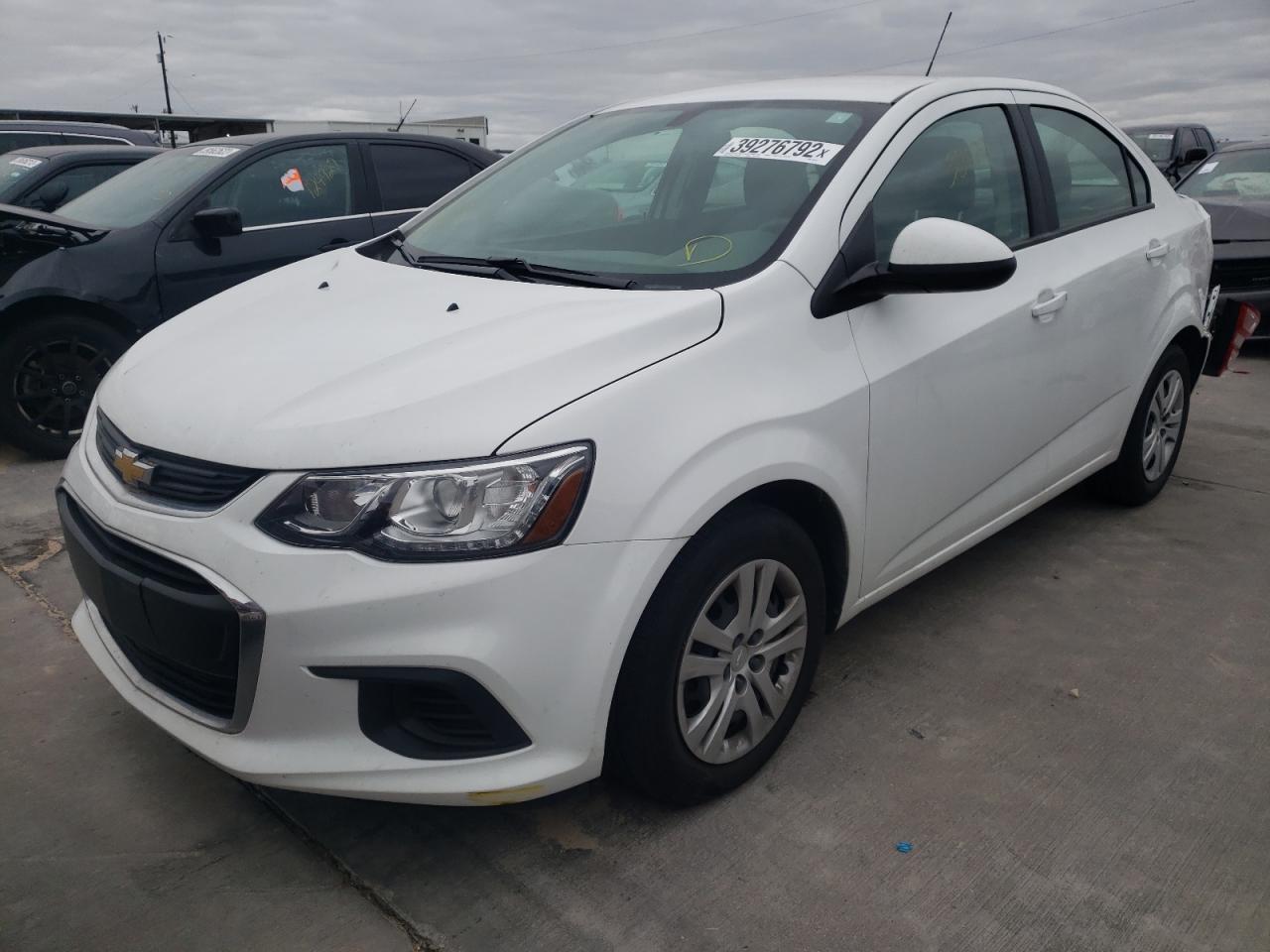 Photo 2 from auction – 2019 CHEVROLET SONIC LS with VIN 1G1JB5SB4K4100276