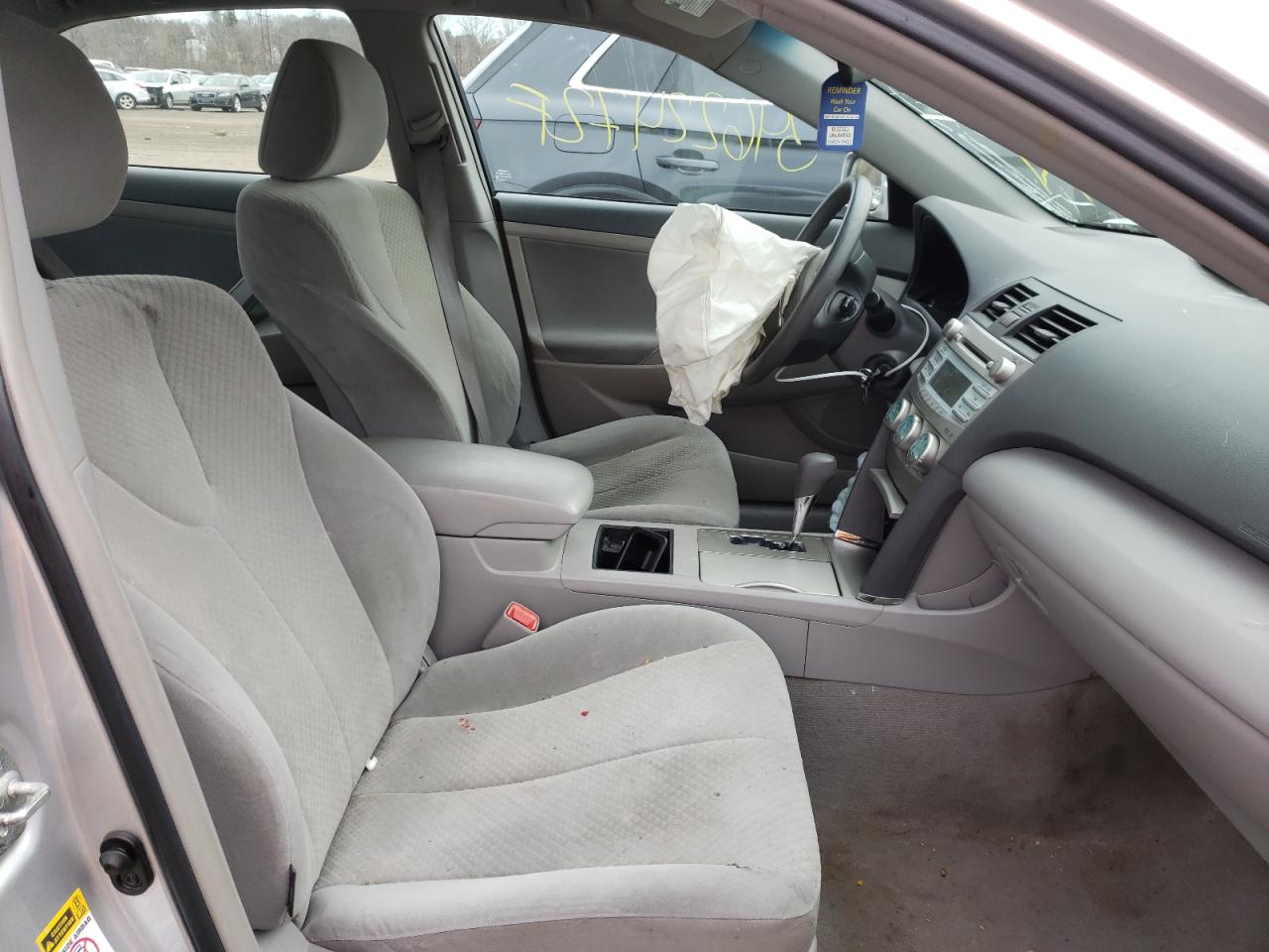 Photo 5 from auction – 2009 TOYOTA CAMRY BASE with VIN 4T4BE46K39R135717