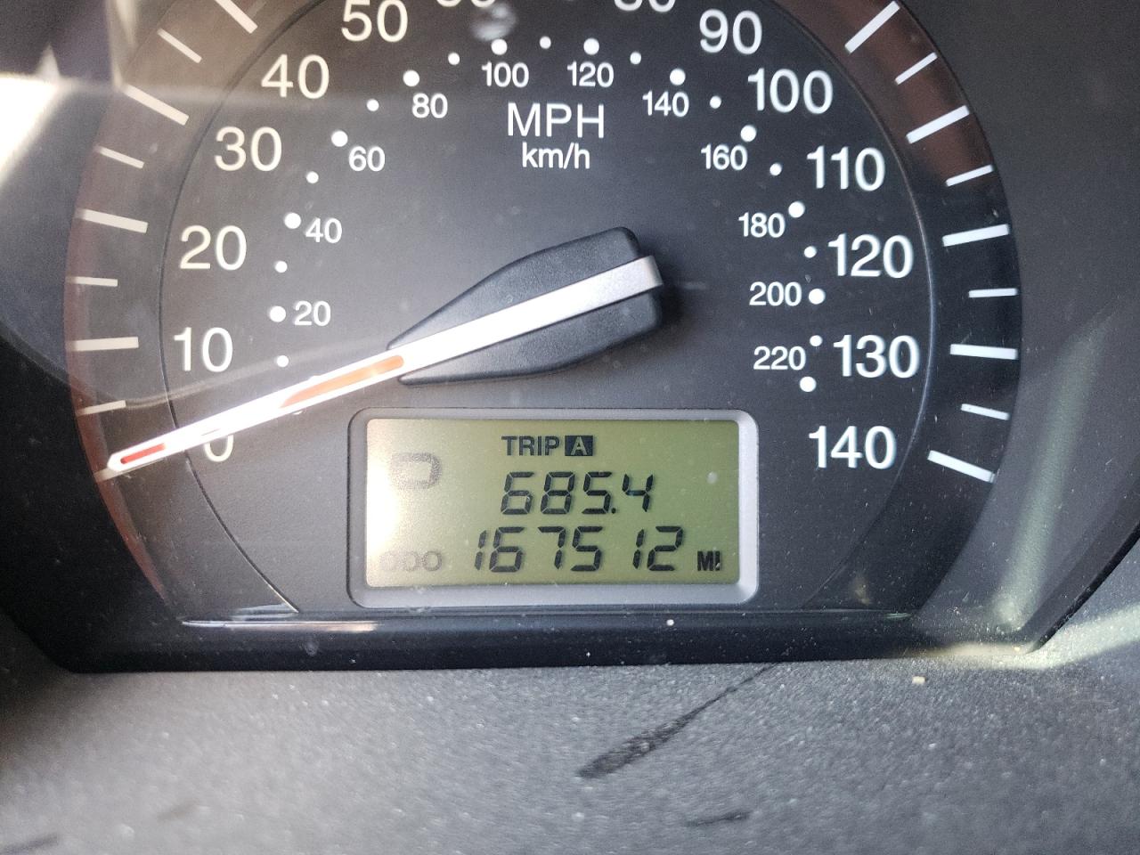 Photo 8 from auction – 2009 KIA SPECTRA EX with VIN KNAFE222095663278