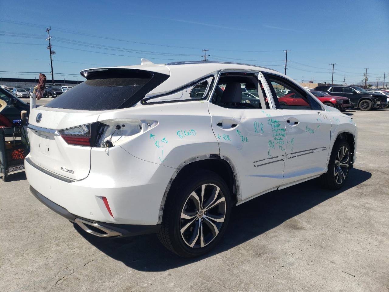 Photo 4 from auction – 2017 LEXUS RX 350 BAS with VIN 2T2ZZMCA6HC092933