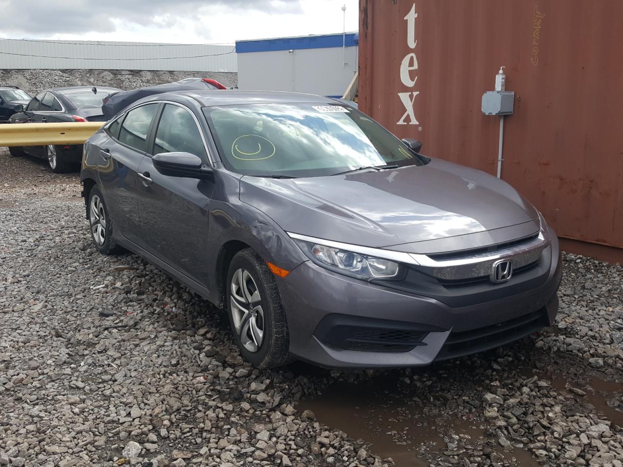 HONDA CIVIC LX 2016 with VIN 19XFC2F54GE093641 - Photo from auction