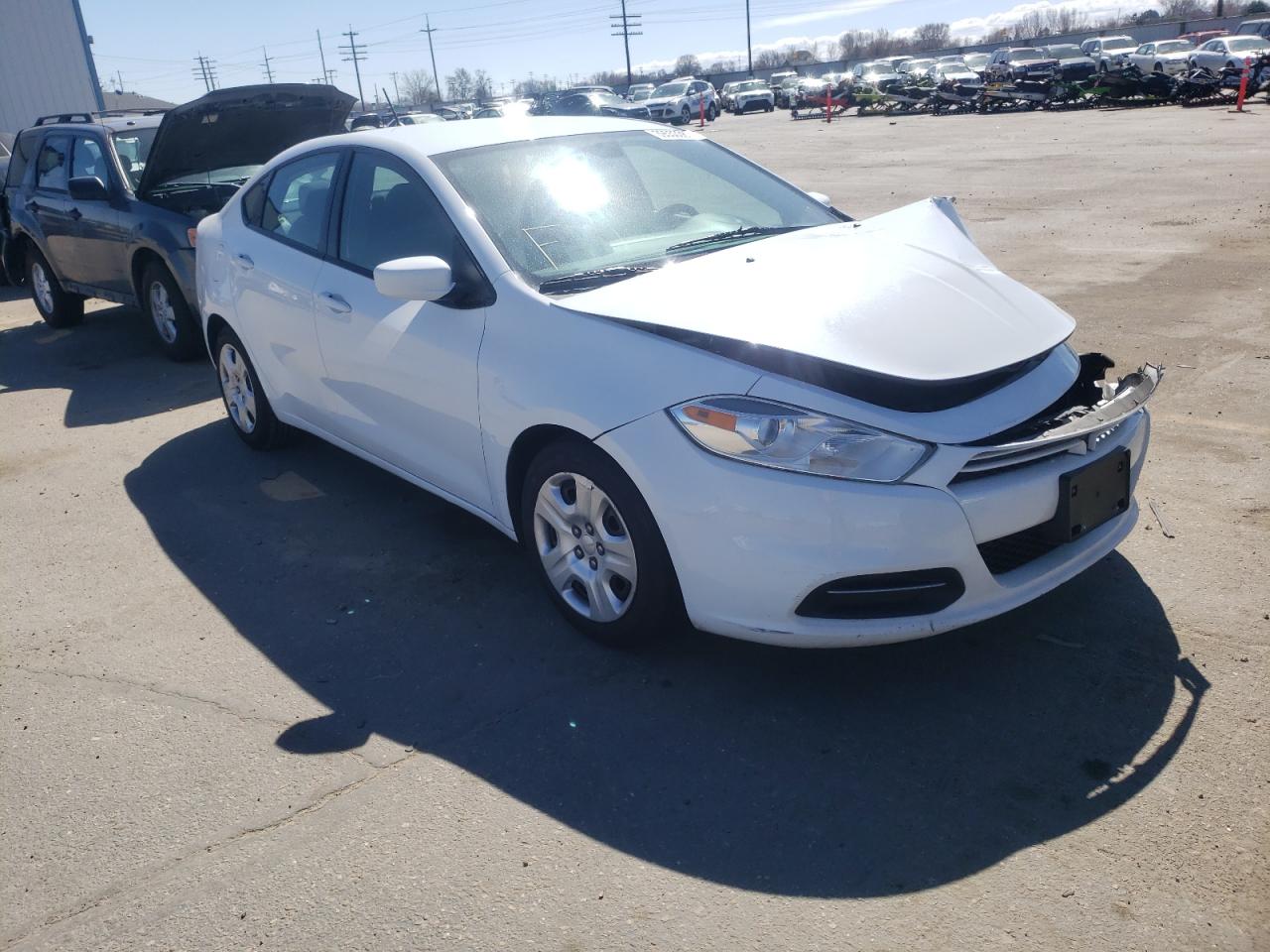 DODGE DART SE 2016 with VIN 1C3CDFAA4GD540826 - Photo from auction