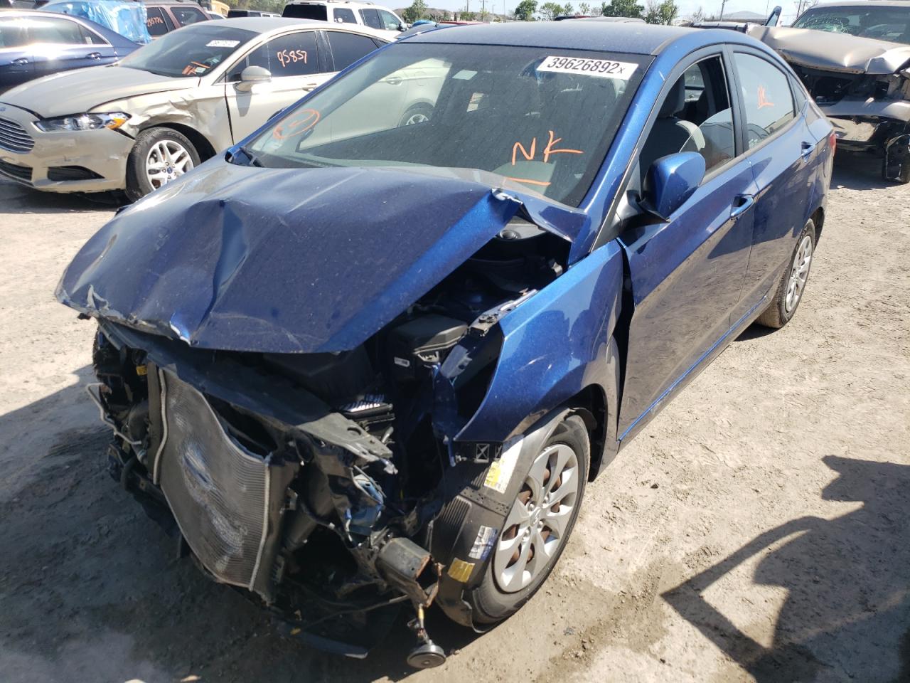 Photo 2 from auction – 2016 HYUNDAI ACCENT SE with VIN KMHCT4AE2GU944760