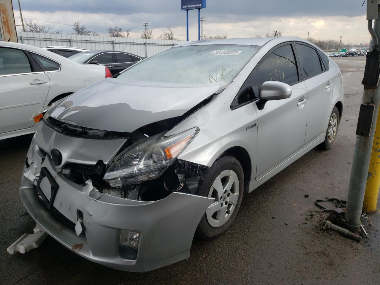 Photo 2 from auction – 2010 TOYOTA PRIUS with VIN JTDKN3DU1A0229071