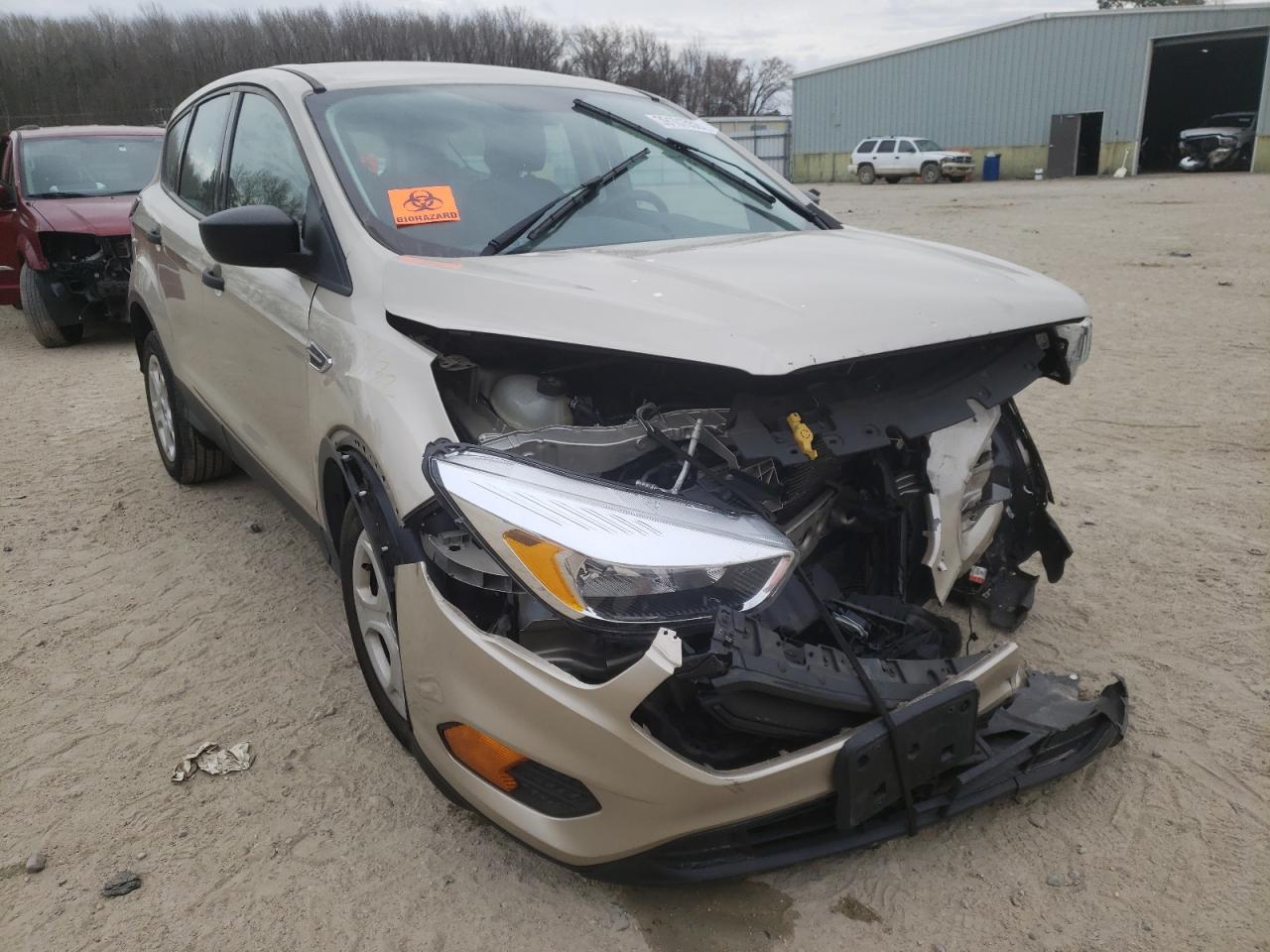 FORD ESCAPE S 2017 with VIN 1FMCU0F77HUB49690 - Photo from auction