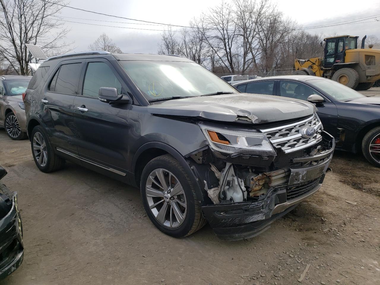 FORD EXPLORER L 2018 with VIN 1FM5K8F83JGB66397 - Photo from auction