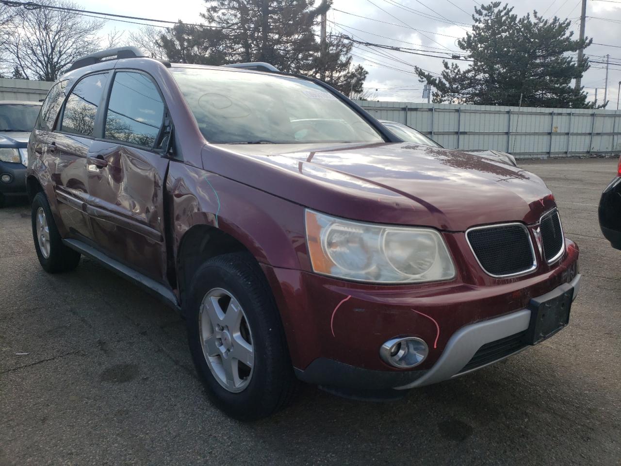 PONTIAC TORRENT 2009 with VIN 2CKDL33F496251921 - Photo from auction