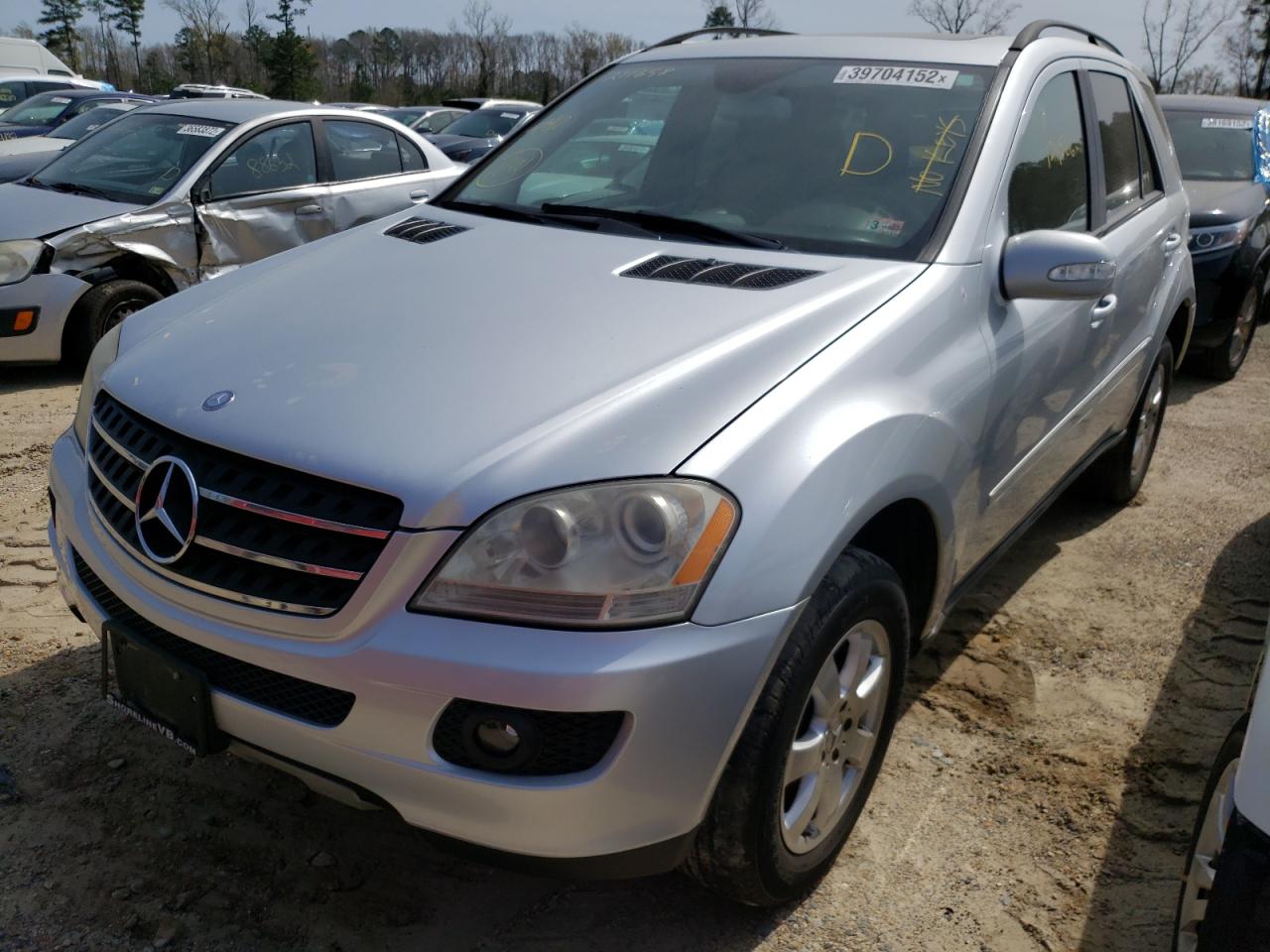 Photo 2 from auction – 2007 MERCEDES-BENZ ML 350 with VIN 4JGBB86E67A211658