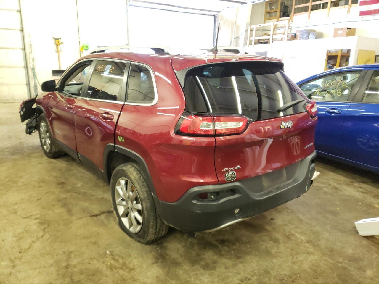 Photo 3 from auction – 2017 JEEP CHEROKEE L with VIN 1C4PJMDB7HD239953