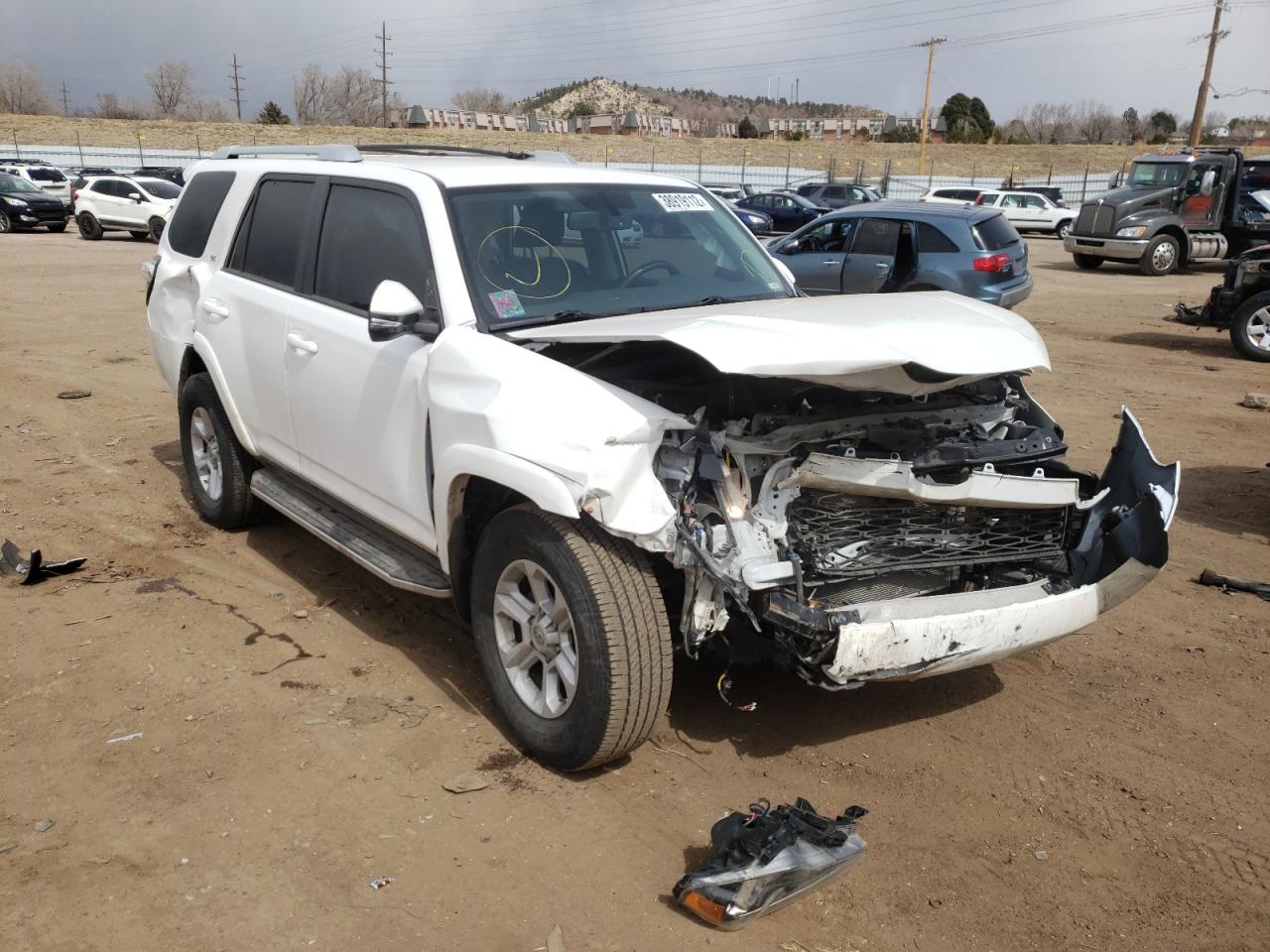 TOYOTA 4RUNNER SR 2018 with VIN JTEBU5JR2J5545110 - Photo from auction