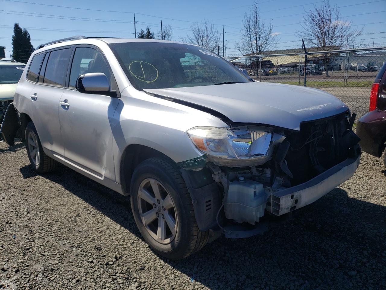 TOYOTA HIGHLANDER 2010 with VIN 5TDJK3EH1AS029472 - Photo from auction