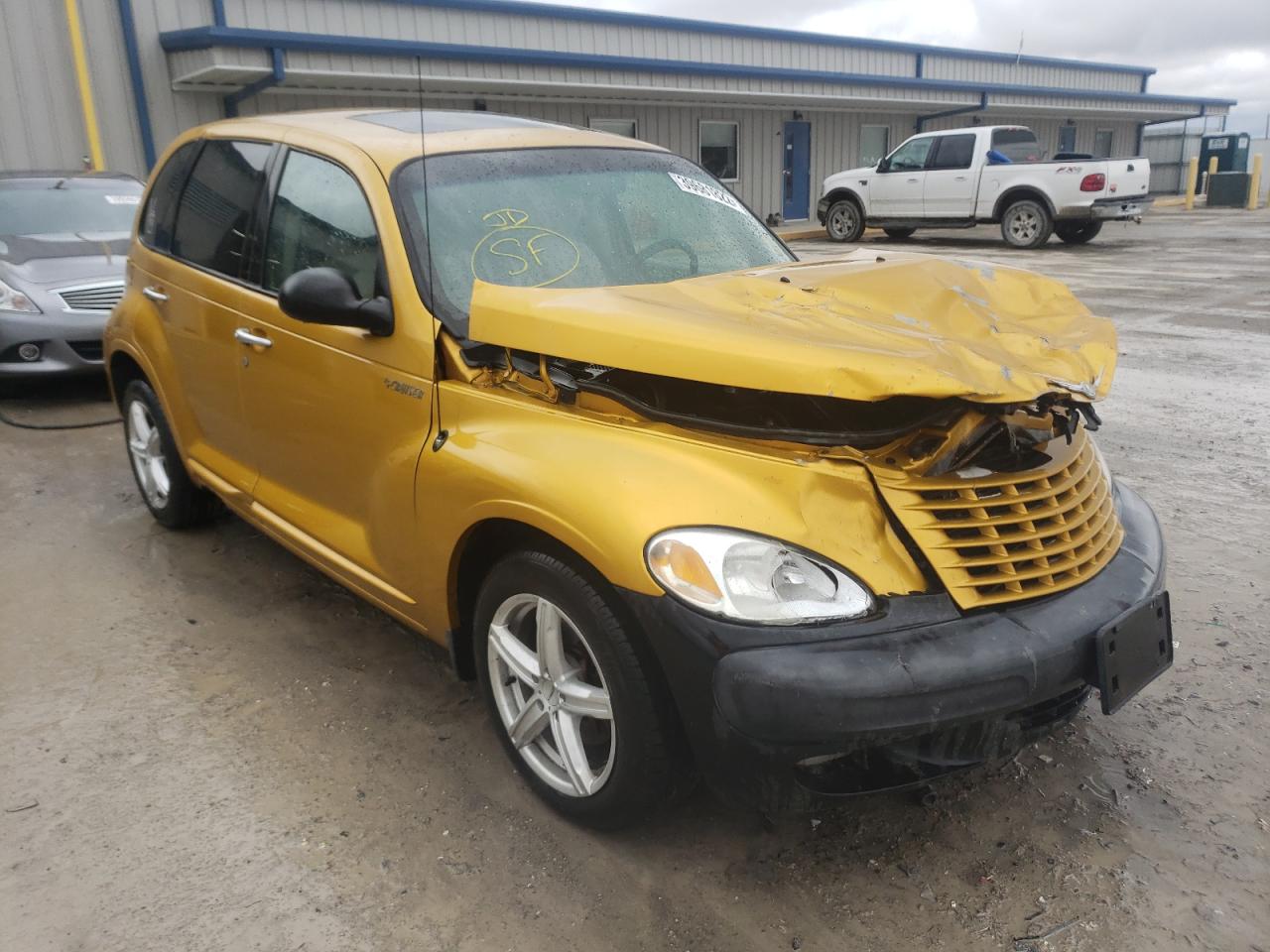 CHRYSLER PT CRUISER 2002 with VIN 3C8FY68B52T381327 - Photo from auction