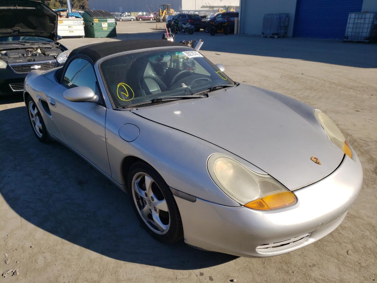 PORSCHE BOXSTER 2001 with VIN WP0CA29891U627207 - Photo from auction