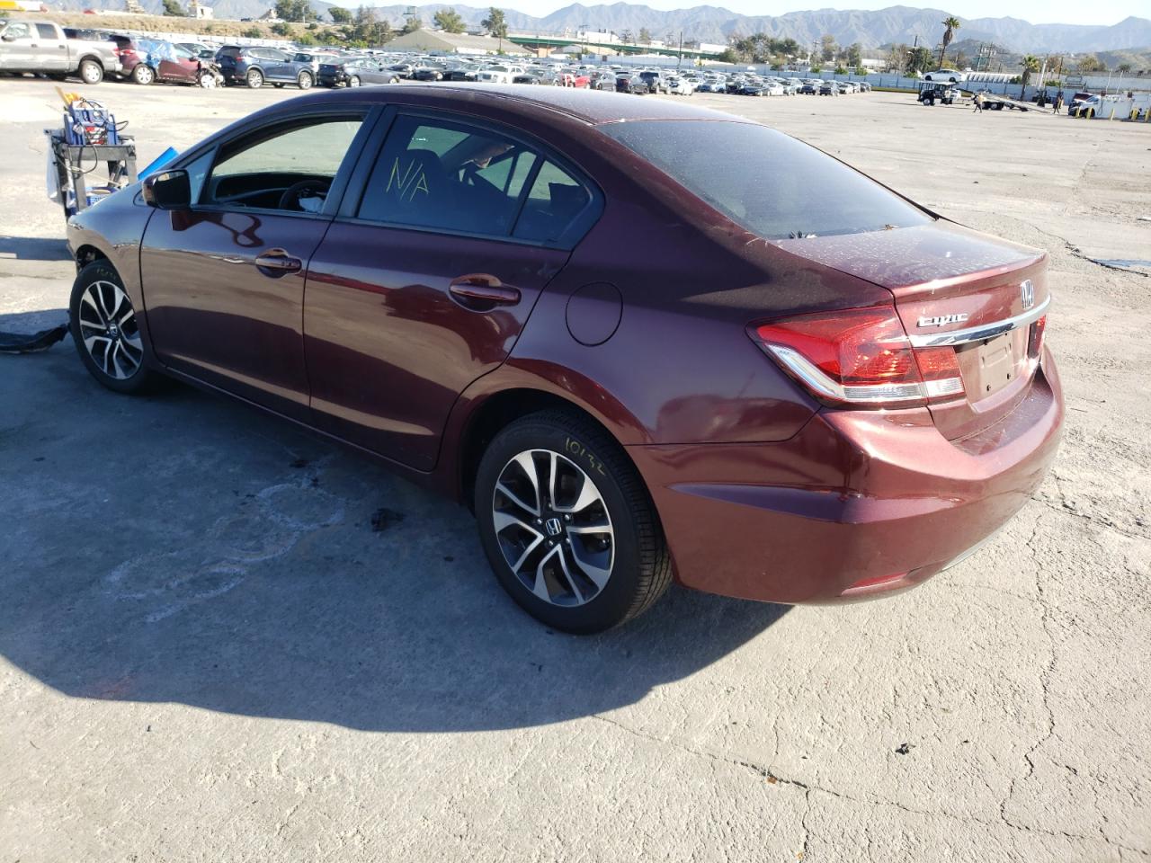 Photo 3 from auction – 2014 HONDA CIVIC EX with VIN 19XFB2F80EE236546