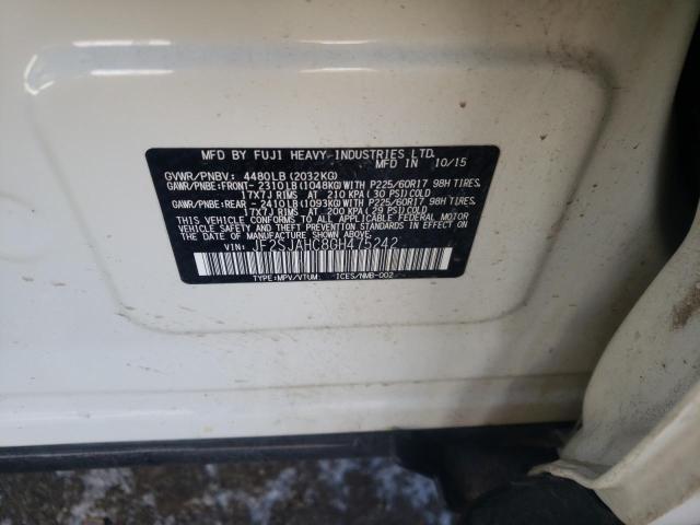 Photo 10 from auction – 2016 SUBARU FORESTER 2 with VIN JF2SJAHC8GH475242