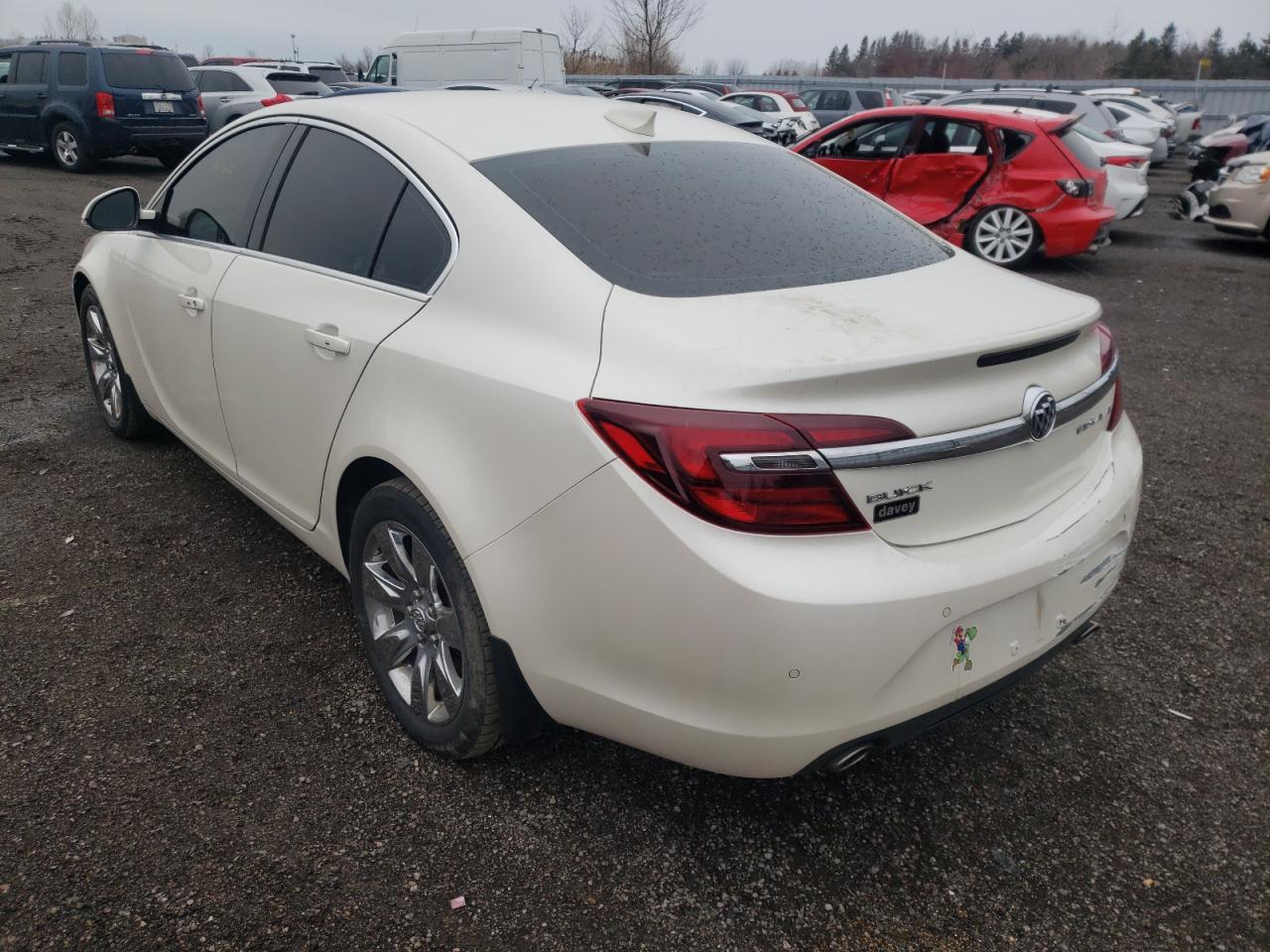 Photo 3 from auction – 2015 BUICK REGAL PREM with VIN 2G4GR5GX3F9189080