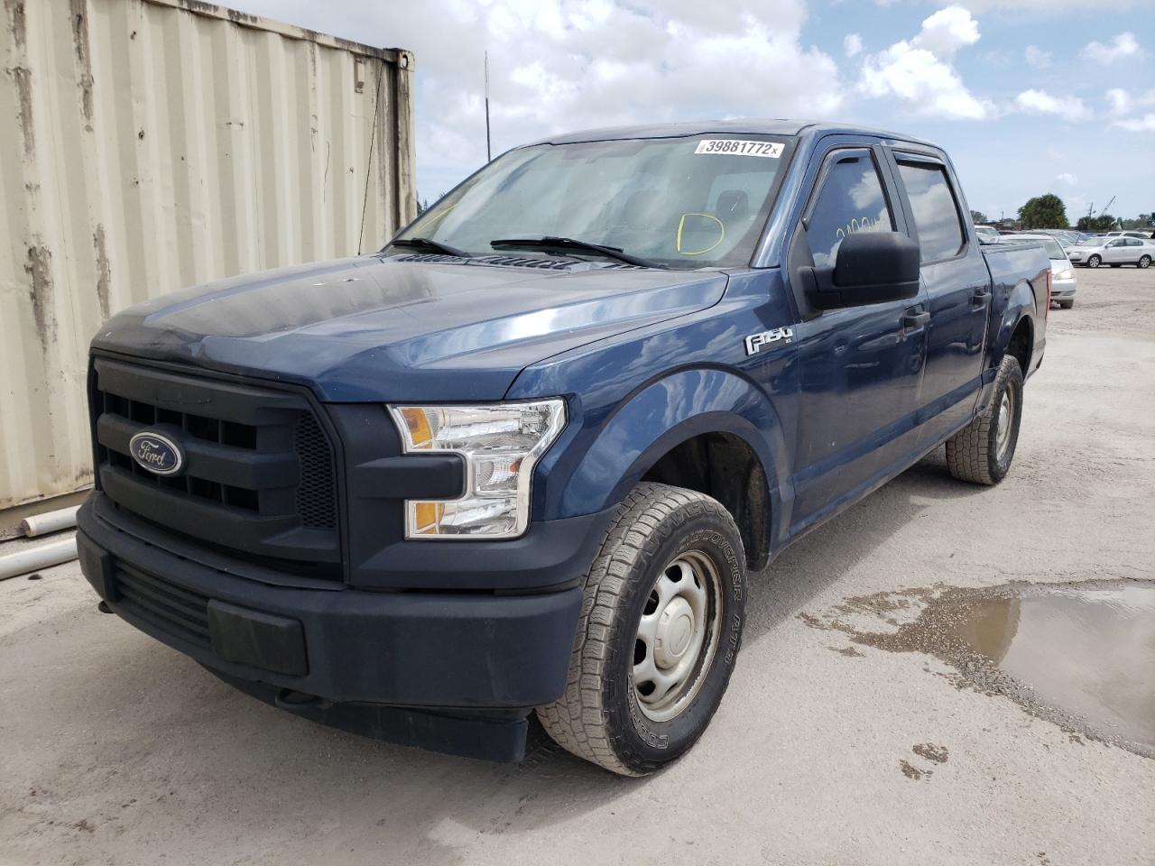 Photo 2 from auction – 2017 FORD F150 SUPER with VIN 1FTEW1E8XHFB29686