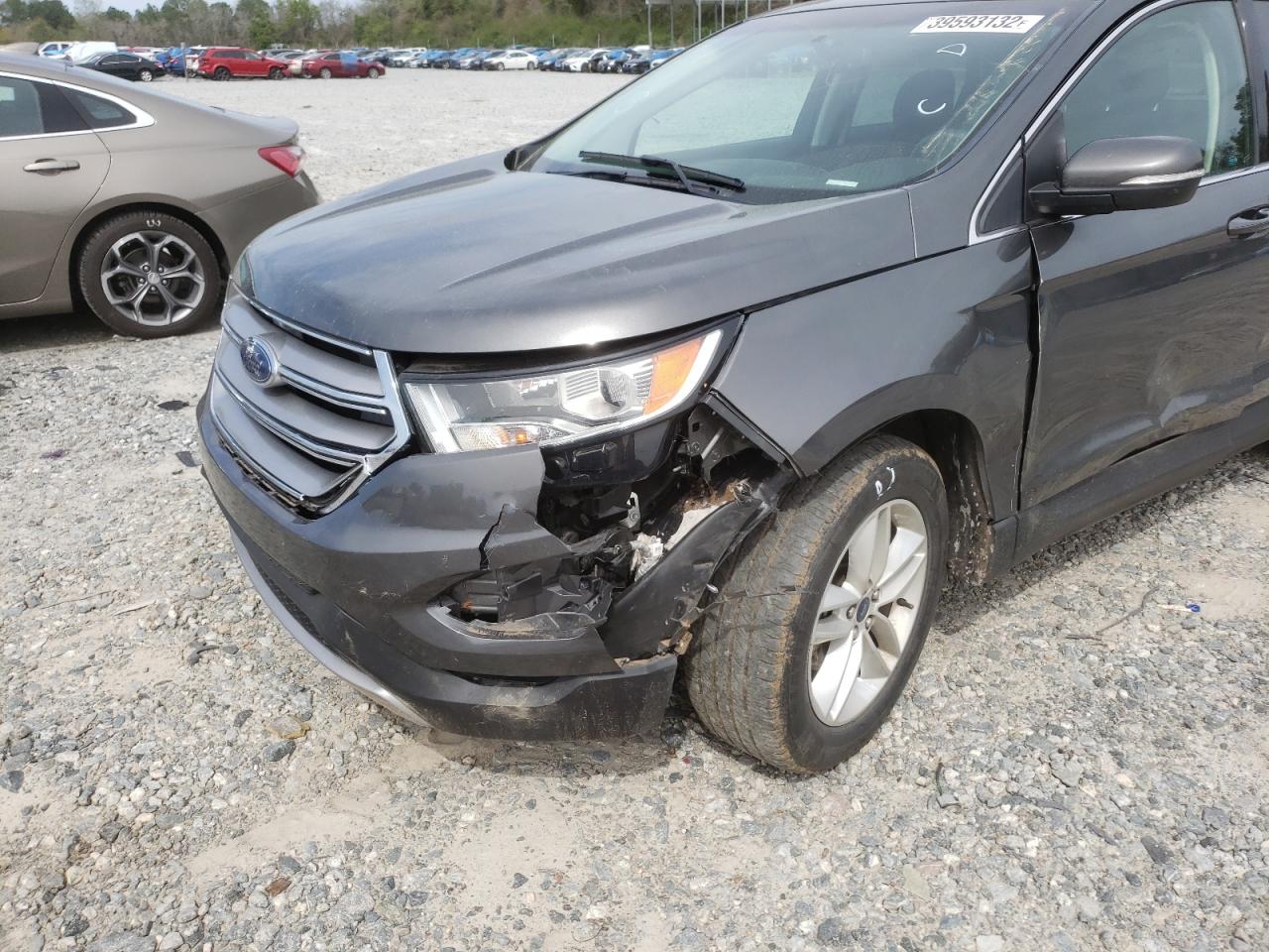 Photo 9 from auction – 2016 FORD EDGE SEL with VIN 2FMPK3J94GBC16588