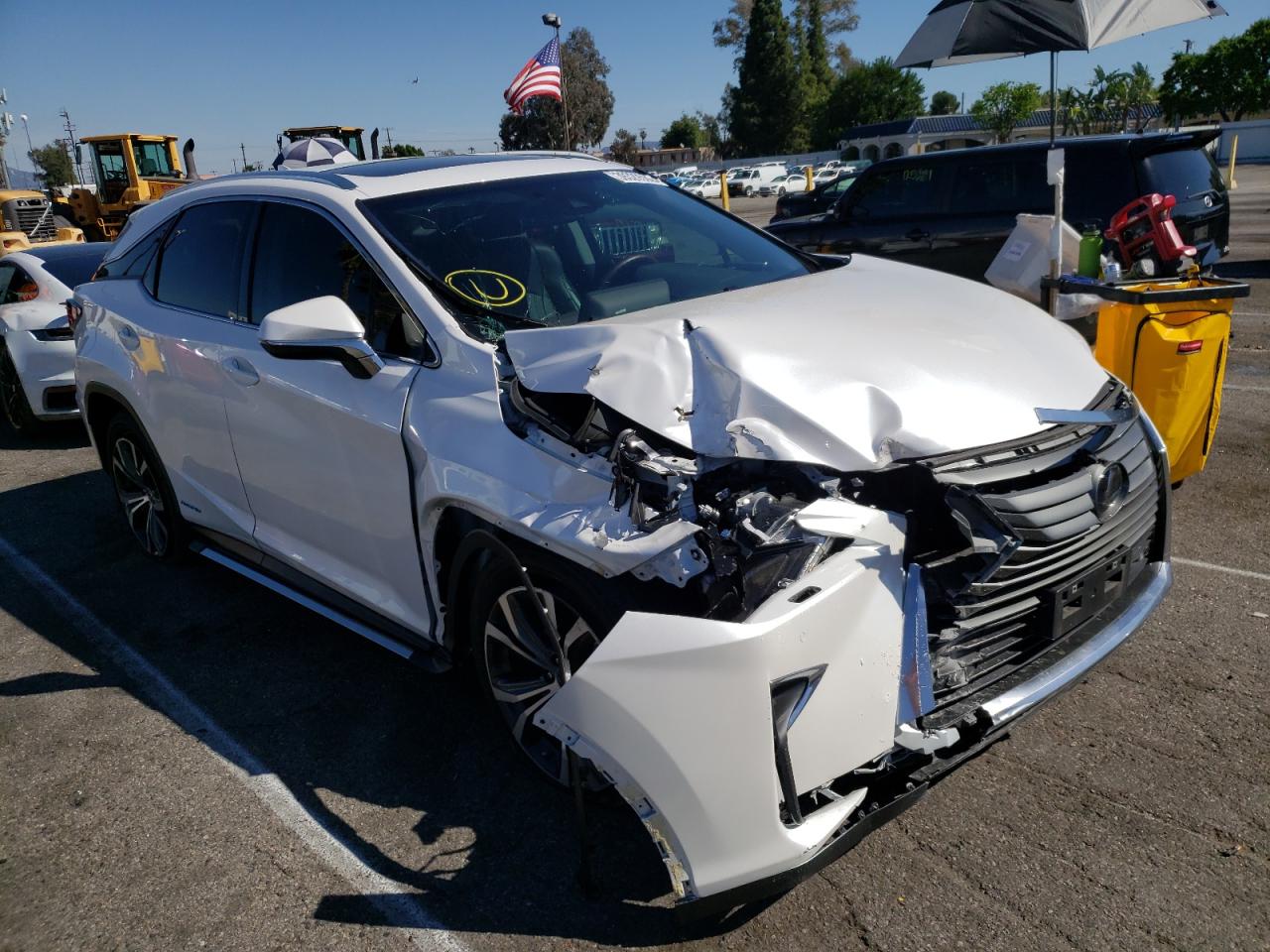 LEXUS RX 450H BA 2019 with VIN 2T2BGMCA0KC038039 - Photo from auction