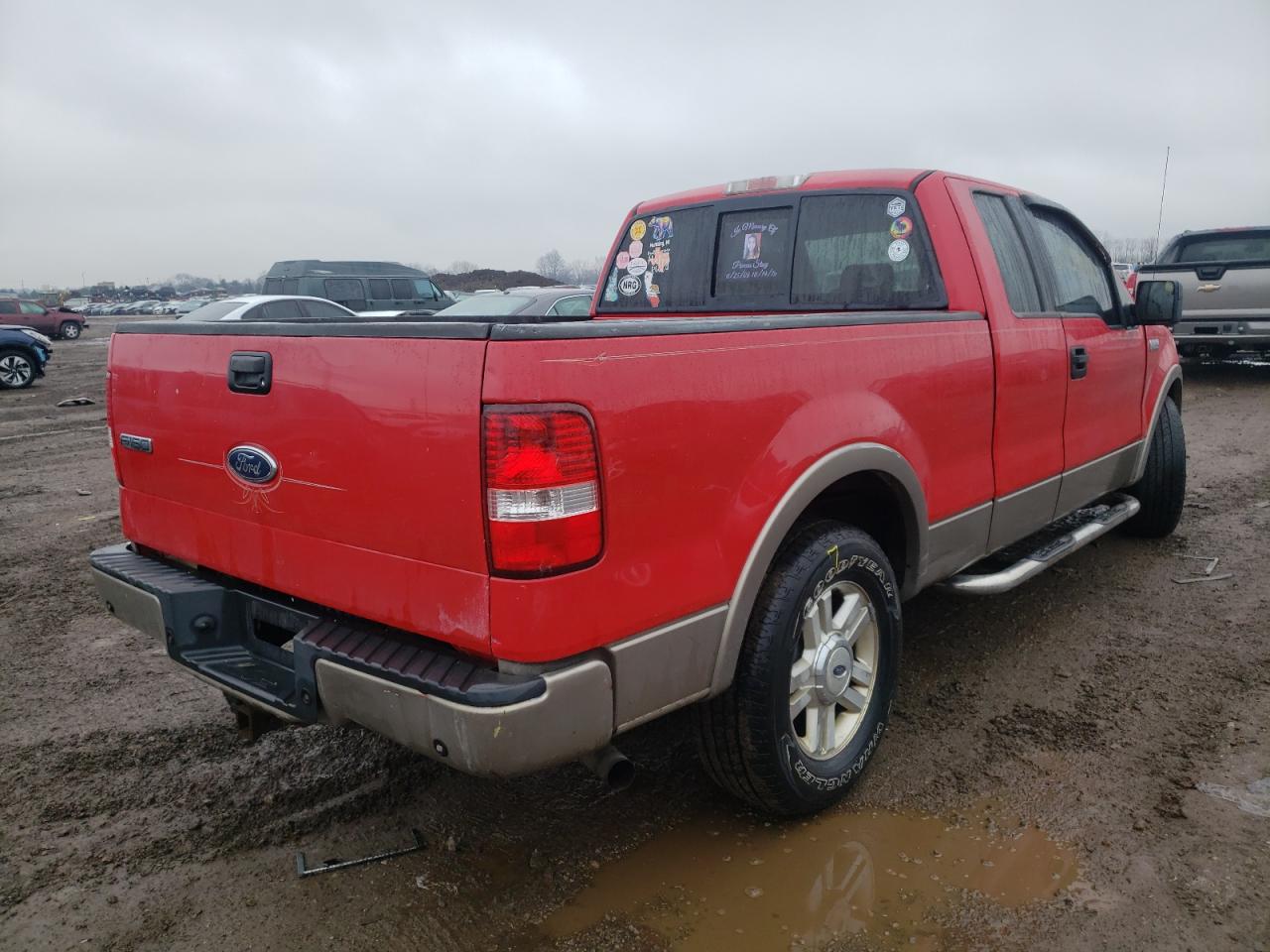 Photo 4 from auction – 2004 FORD F150 with VIN 1FTPX12514NC46590