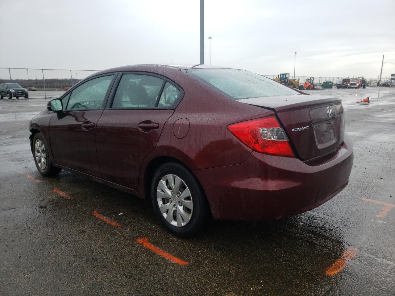 Photo 3 from auction – 2012 HONDA CIVIC LX with VIN 19XFB2F55CE078272