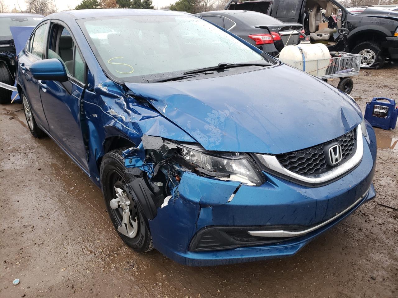 Photo 1 from auction – 2014 HONDA CIVIC LX with VIN 19XFB2F52EE066762