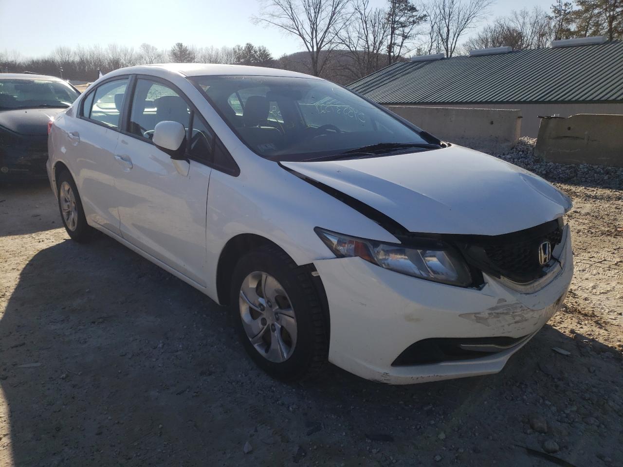 HONDA CIVIC LX 2013 with VIN 19XFB2F58DE217618 - Photo from auction