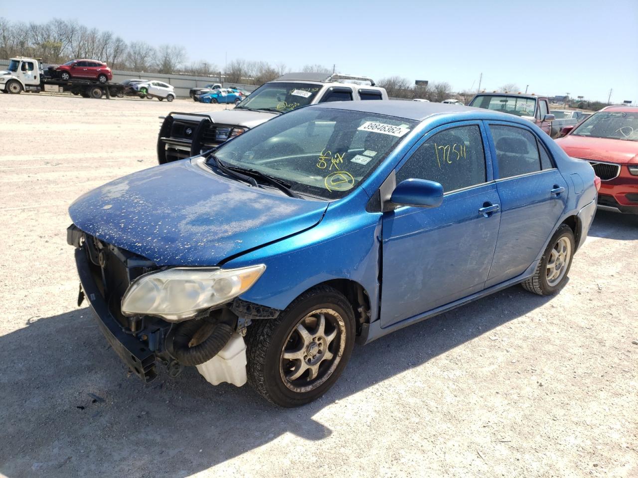 Photo 2 from auction – 2009 TOYOTA COROLLA BA with VIN 1NXBU40E19Z095752