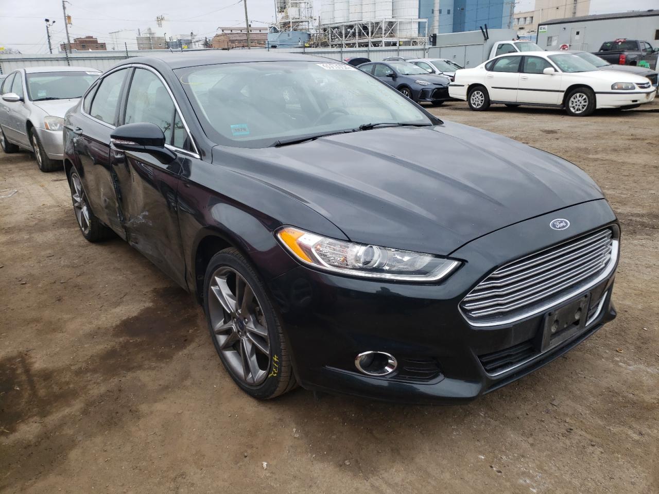 FORD FUSION TIT 2014 with VIN 3FA6P0K92ER327675 - Photo from auction