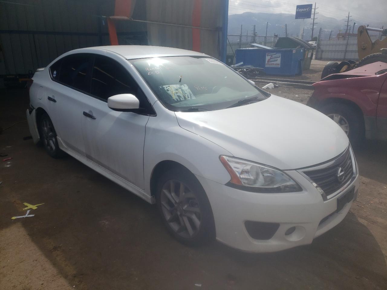 NISSAN SENTRA S 2014 with VIN 3N1AB7AP9EY3165 - Photo from auction