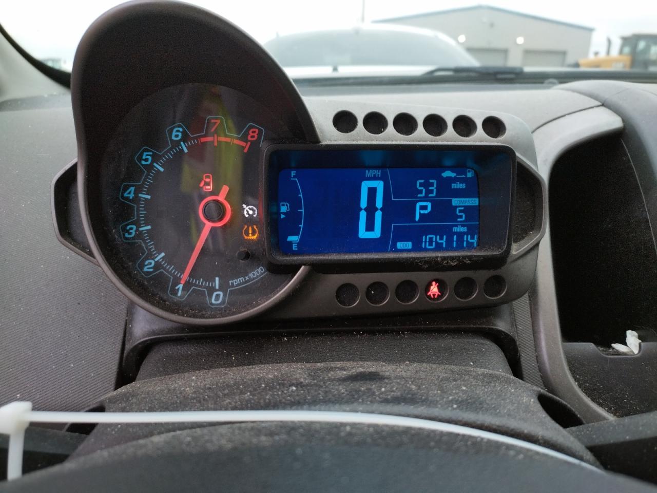 Photo 8 from auction – 2015 CHEVROLET SONIC LT with VIN 1G1JC6SH0F4163968