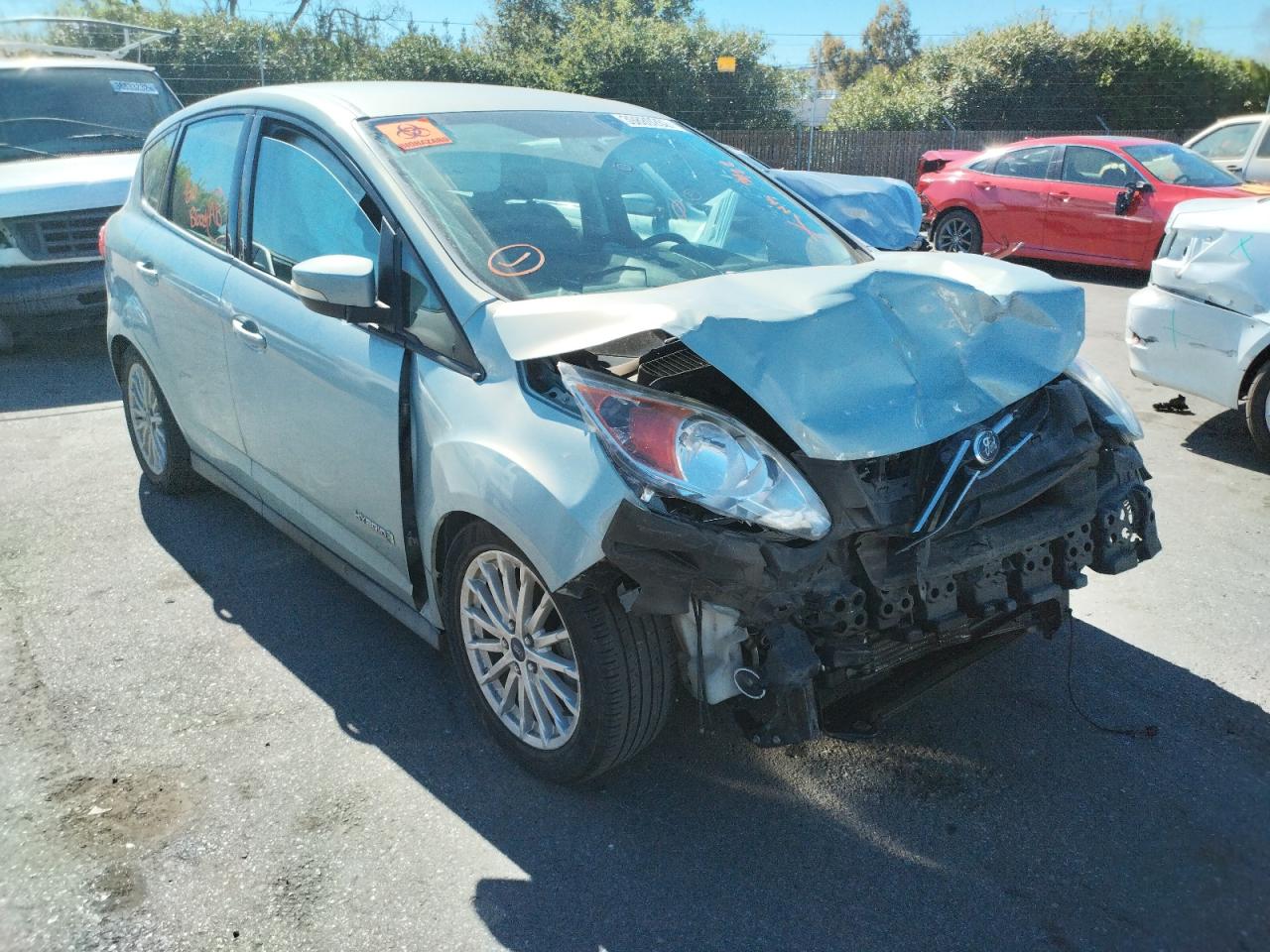 FORD C-MAX SE 2013 with VIN 1FADP5AU0DL527042 - Photo from auction